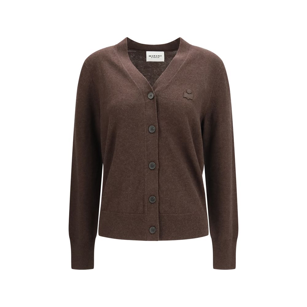 Isabel Marant Étoile Brown Cotton Women's Cardigan