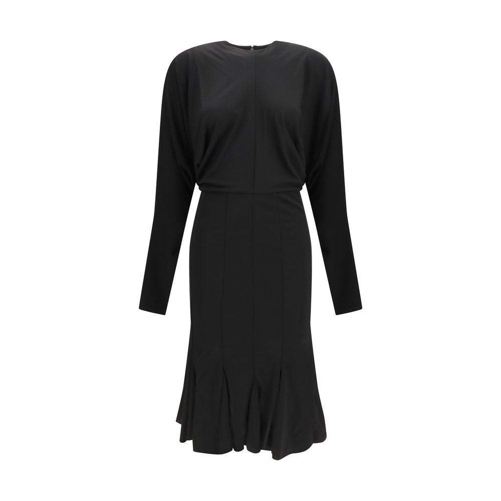 Jacquemus Black Acetate Casual Women's Dress