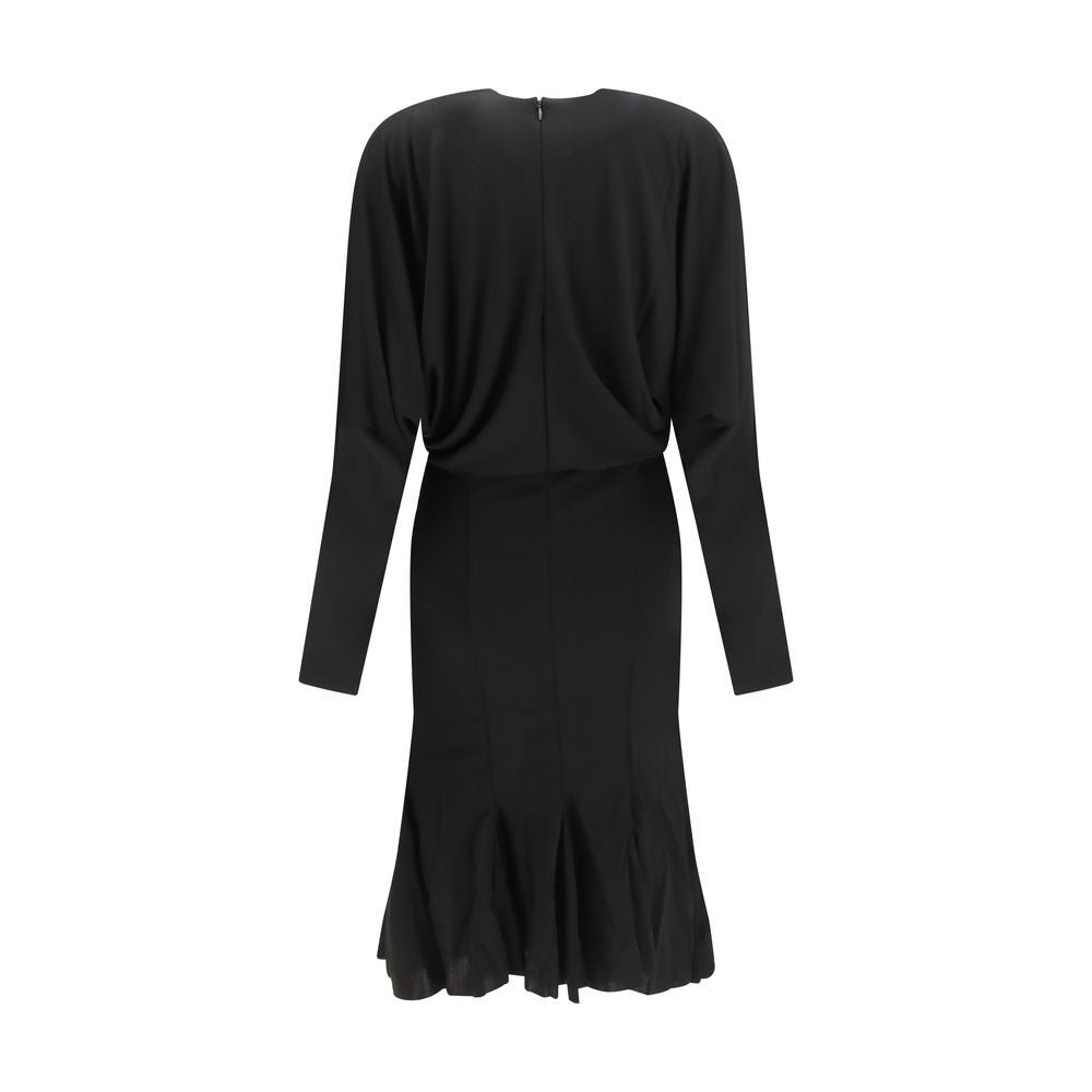 Jacquemus Black Acetate Casual Women's Dress