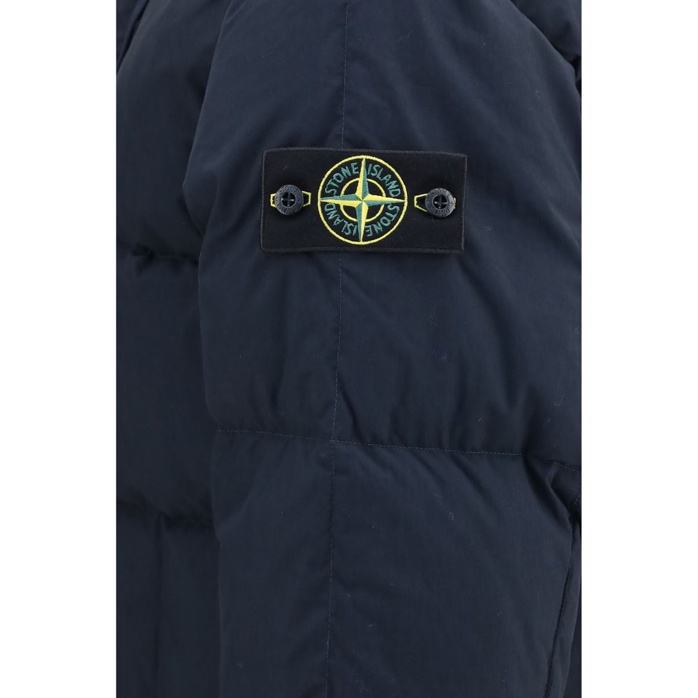 Stone Island Blue Goose Down Shell Men's Jacket