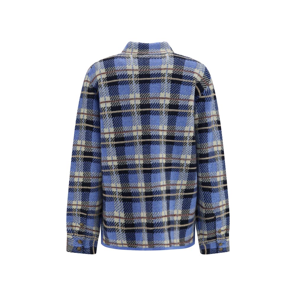 Guest in Residence Blue Cashmere Women's Shirt