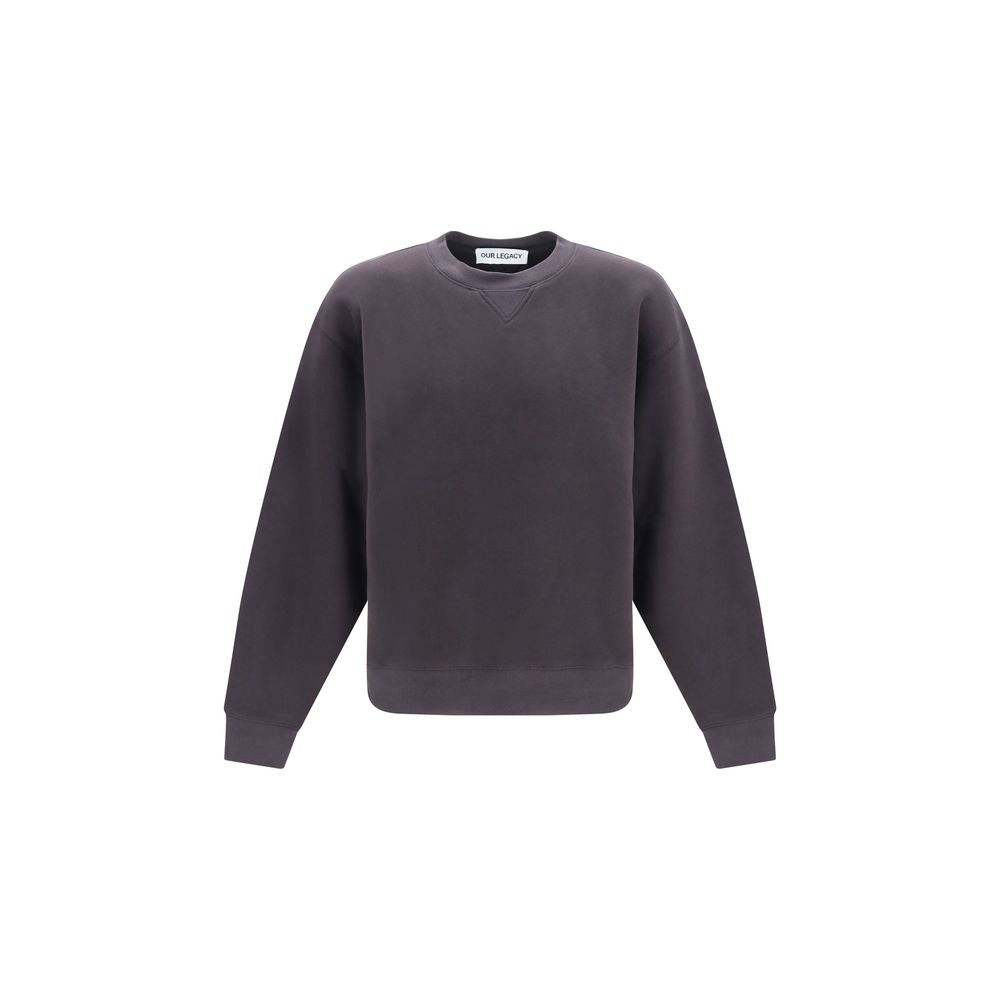 Our Legacy Black Cotton Men's Sweatshirt