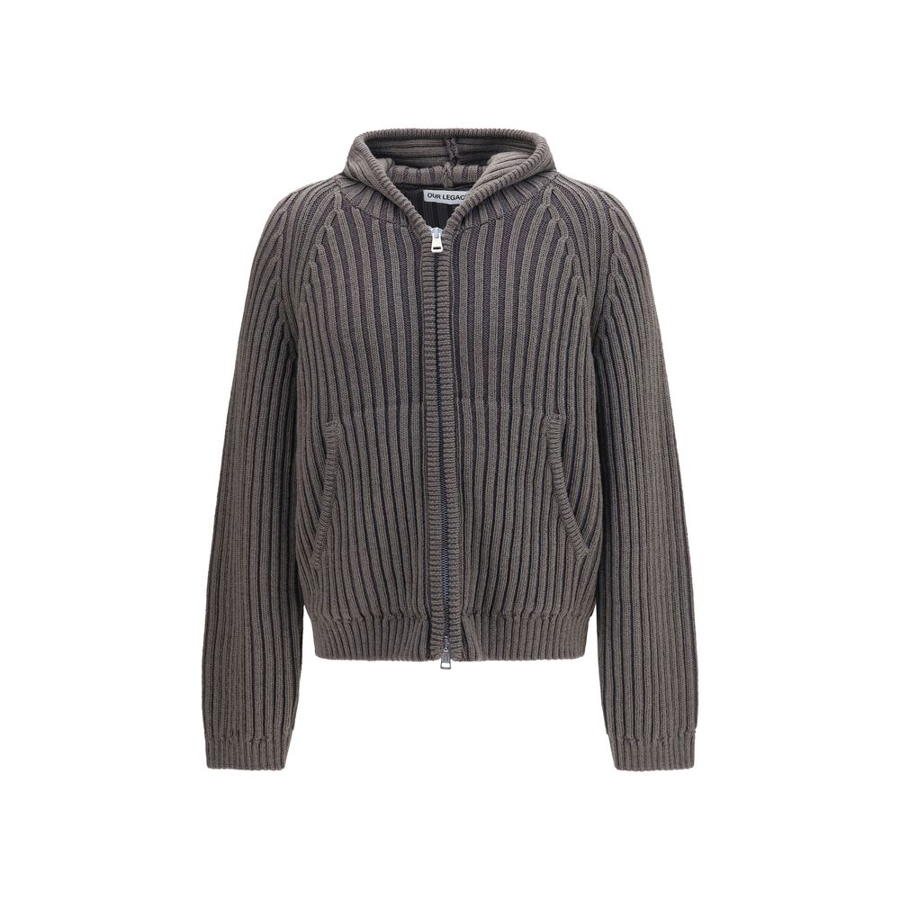 Our Legacy Gray Wool Oves Aries Men's Sweatshirt