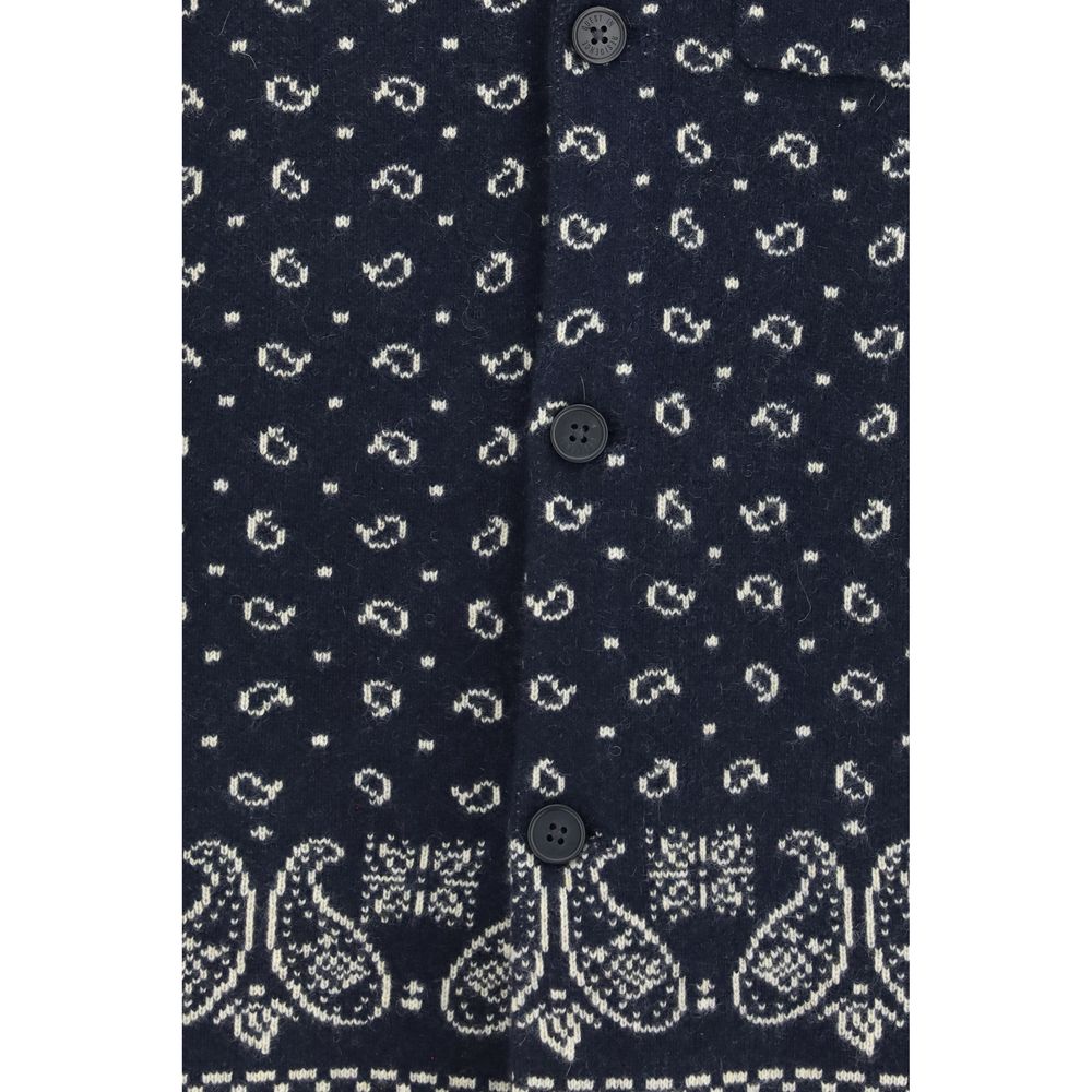 Guest in Residence Blue Cashmere Women's Shirt