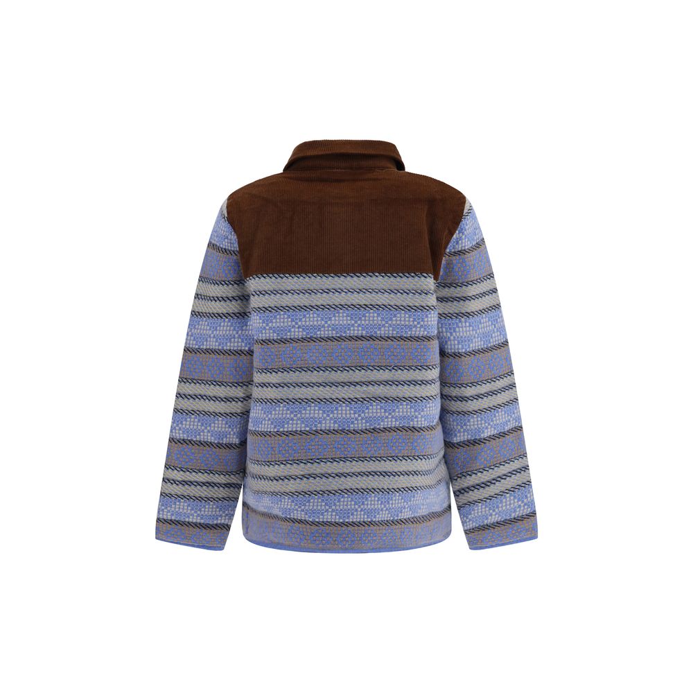 Guest in Residence Blue Wool Oves Aries Full-Length Women's Jacket