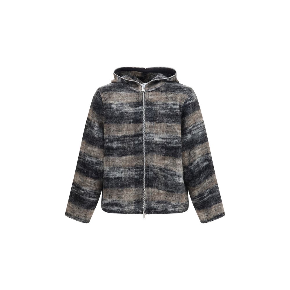 Our Legacy Gray Wool Oves Aries Men's Sweatshirt