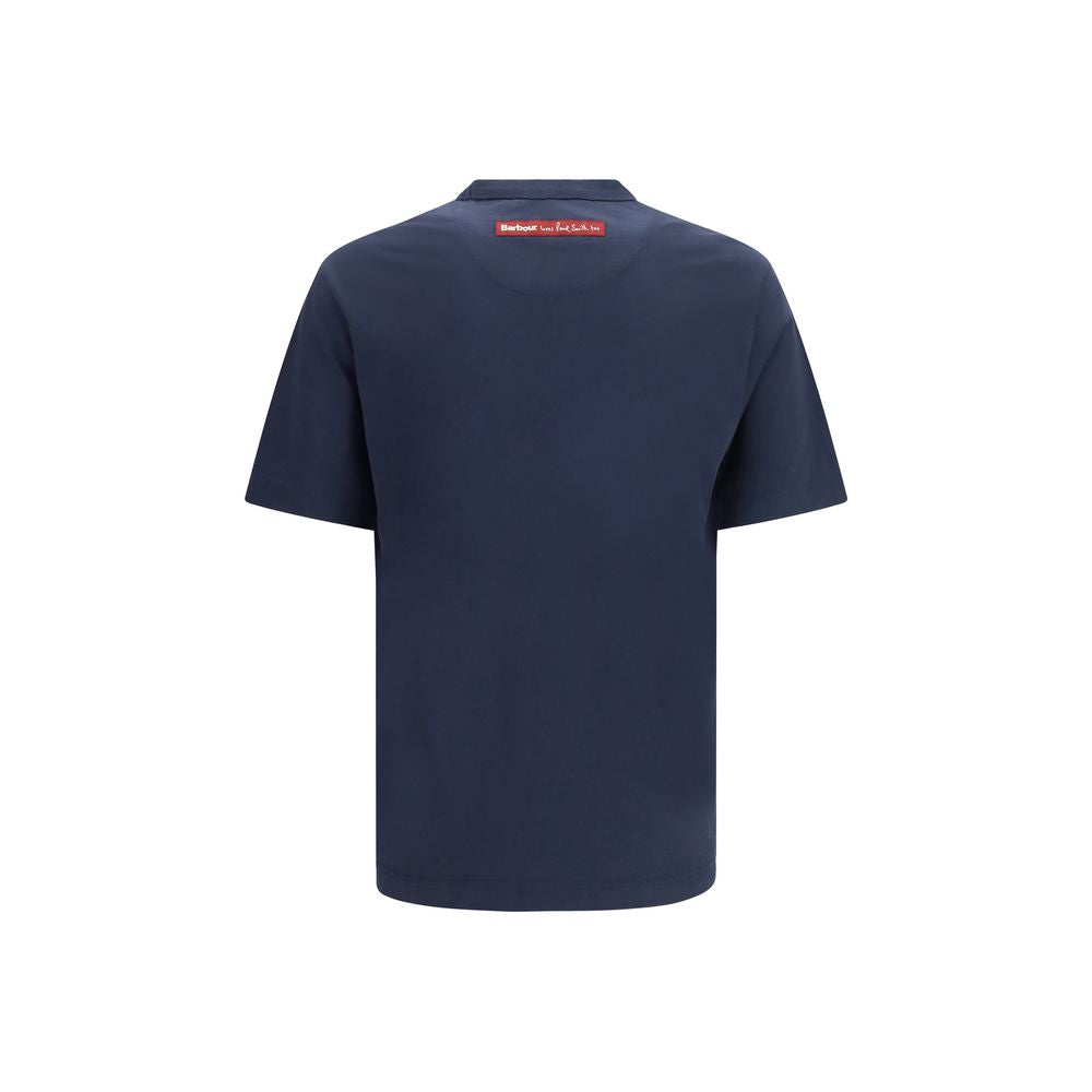 Barbour Blue Cotton Men's T-Shirt