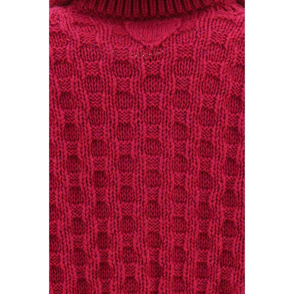 Prada Multicolor Wool Oves Aries Women's Cardigan