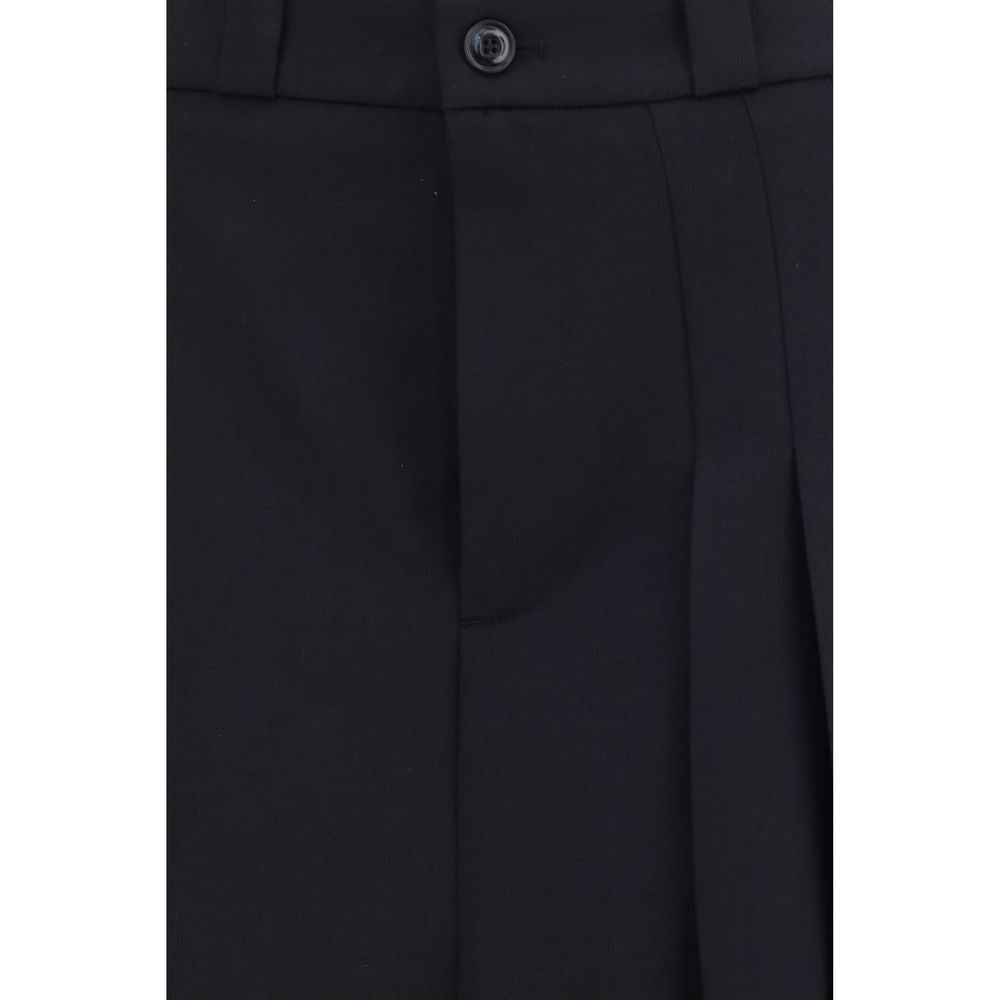 Our Legacy Black Wool Oves Aries Midi Women's Skirt