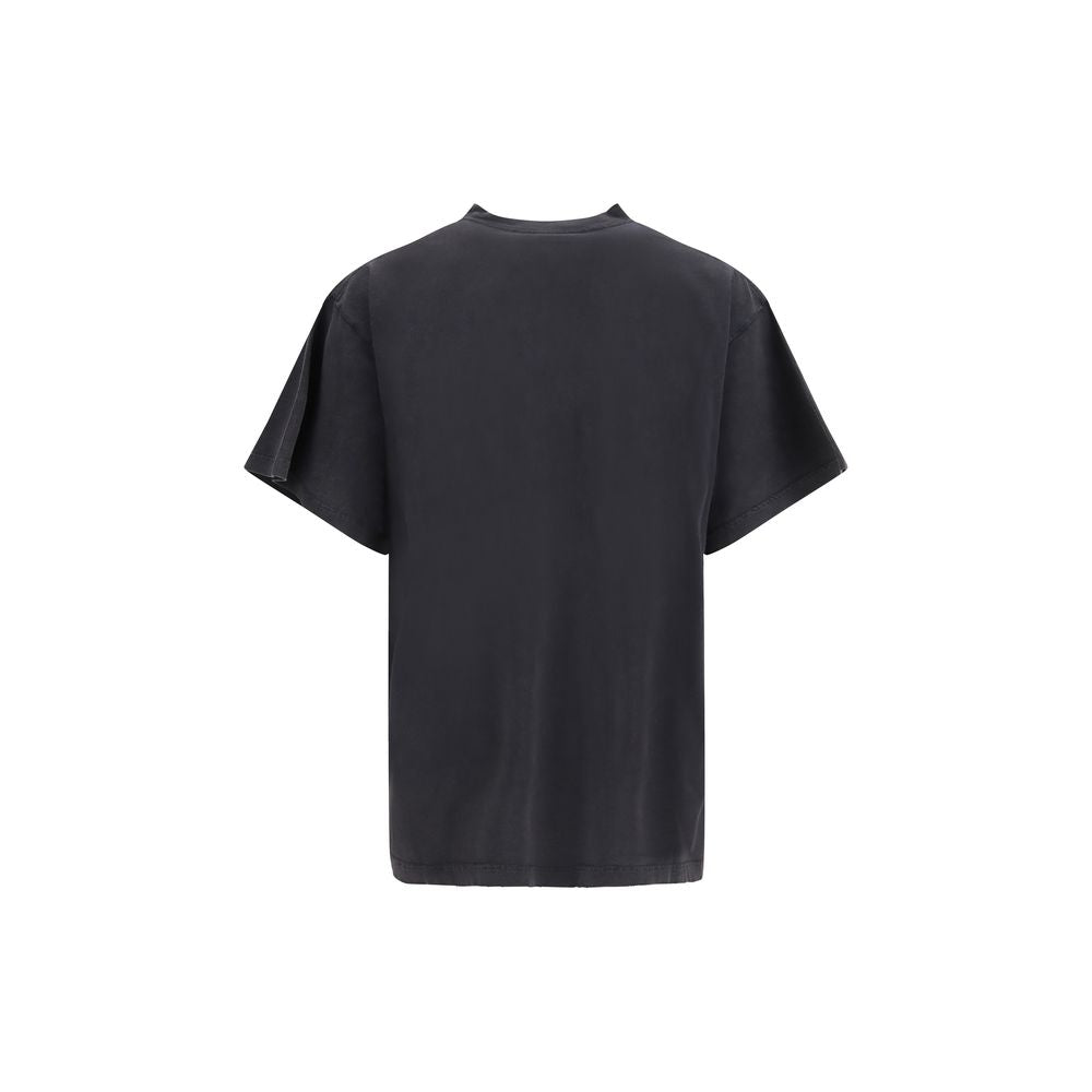 Balenciaga Gray Cotton Men's T-Shirt