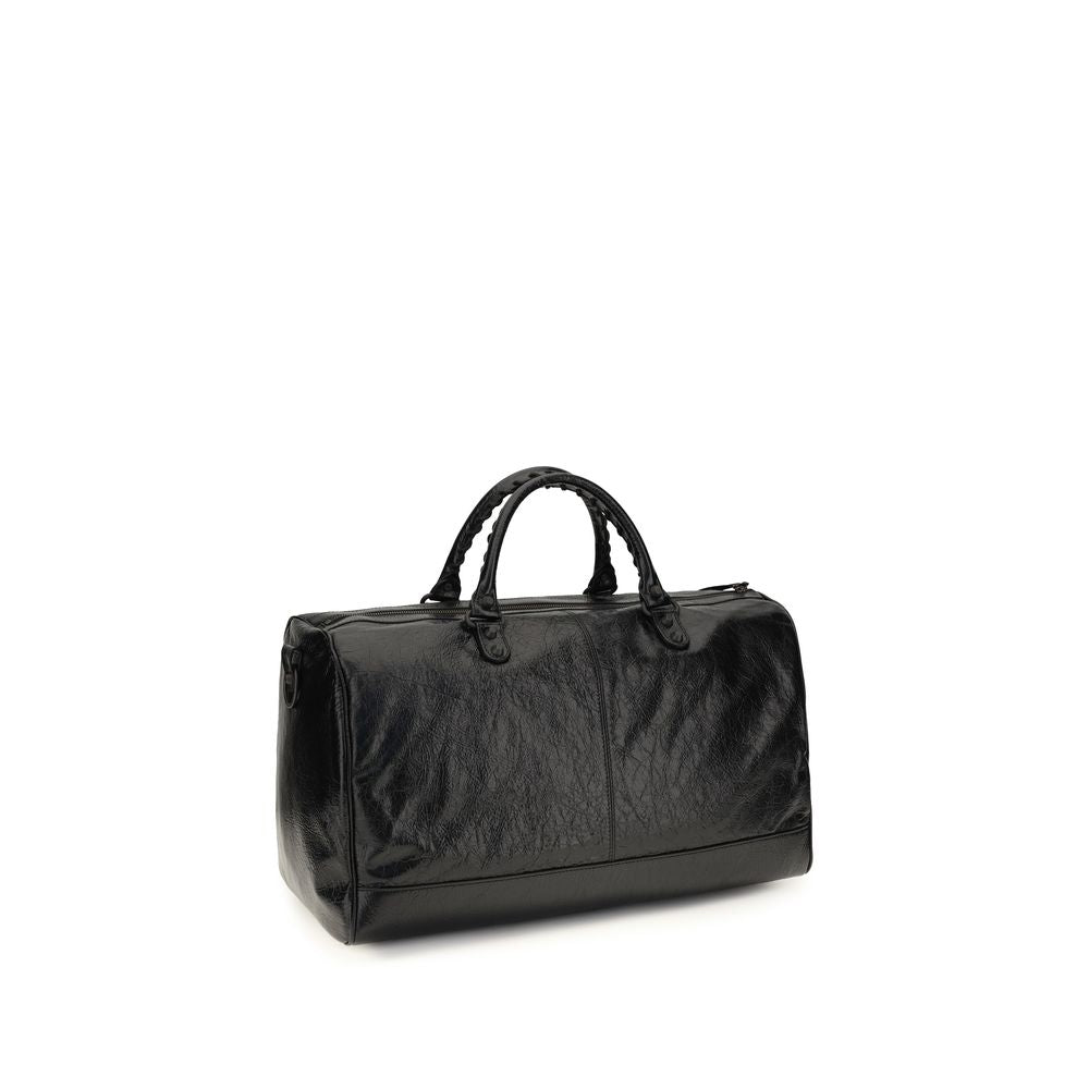 Balenciaga Black Lamb Ovis Aries Luggage And Men's Travel