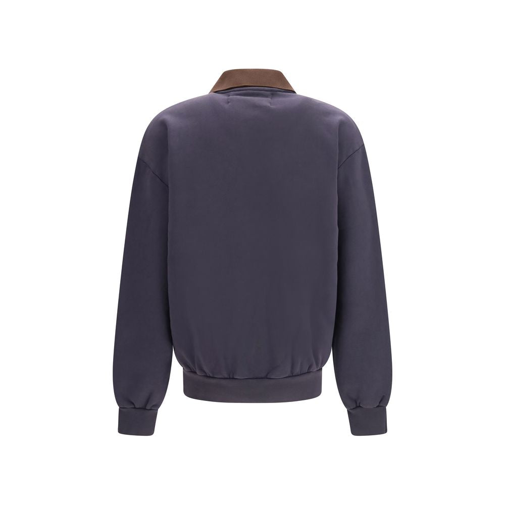 GR10K Blue Cotton Men's Sweatshirt