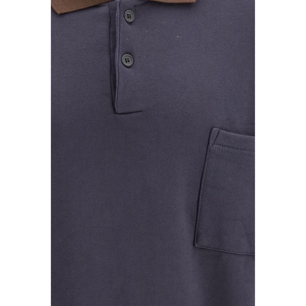 GR10K Blue Cotton Men's Sweatshirt
