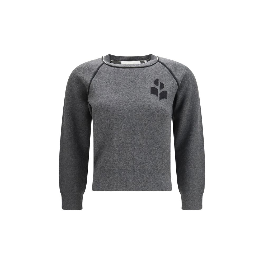 Isabel Marant Étoile Gray Cotton Women's Sweatshirt