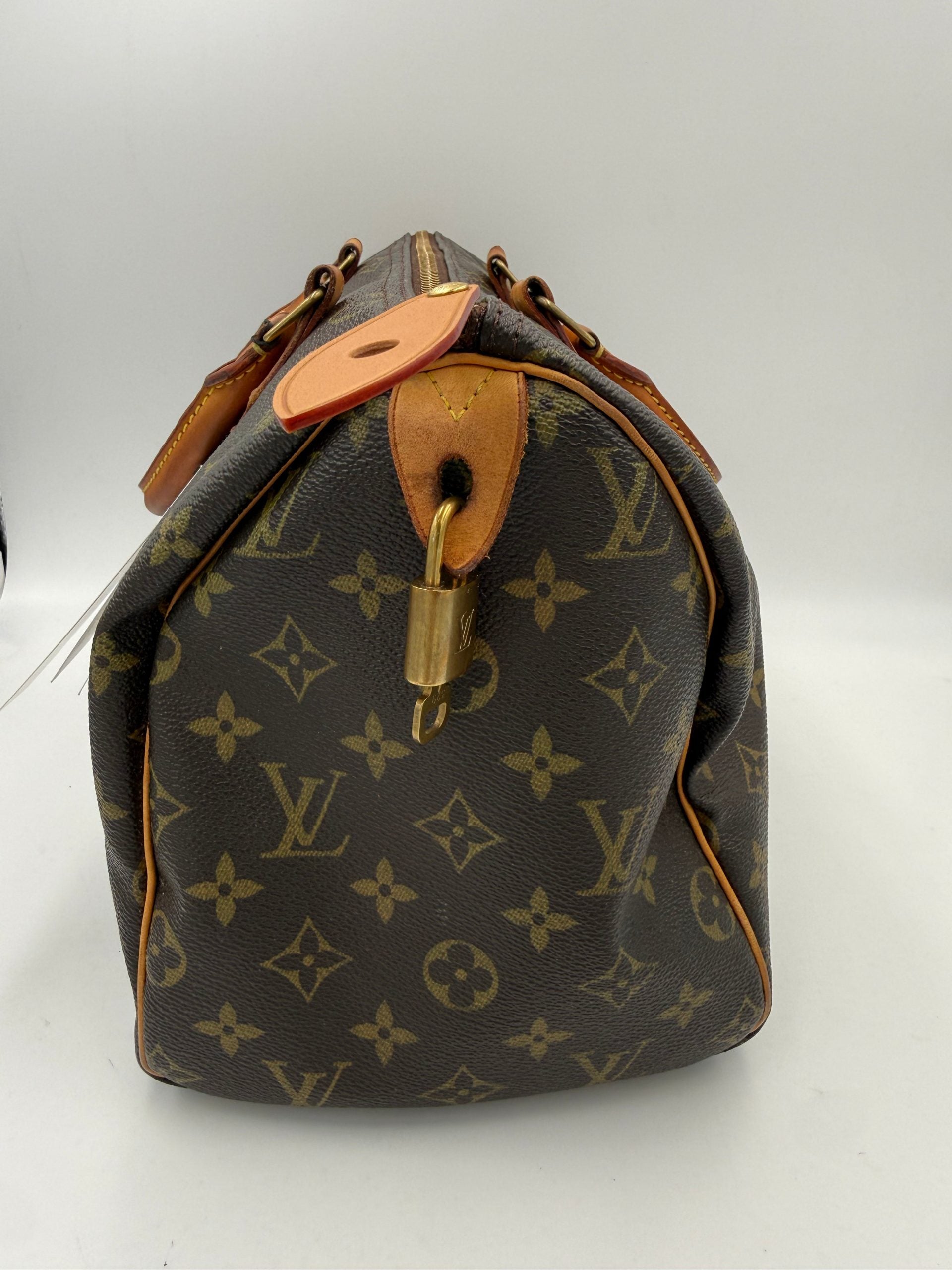Louis Vuitton LOUIS VUITTON Speedy 30 Monogram  Handbag (Pre-Owned)