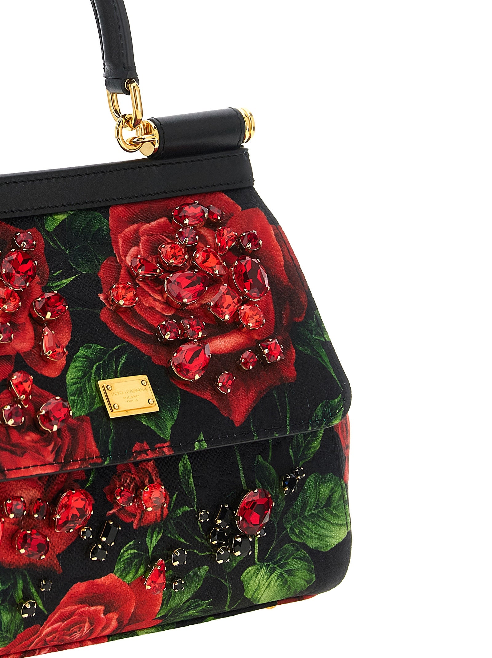 Dolce & Gabbana Red Cotton Women's Handbag
