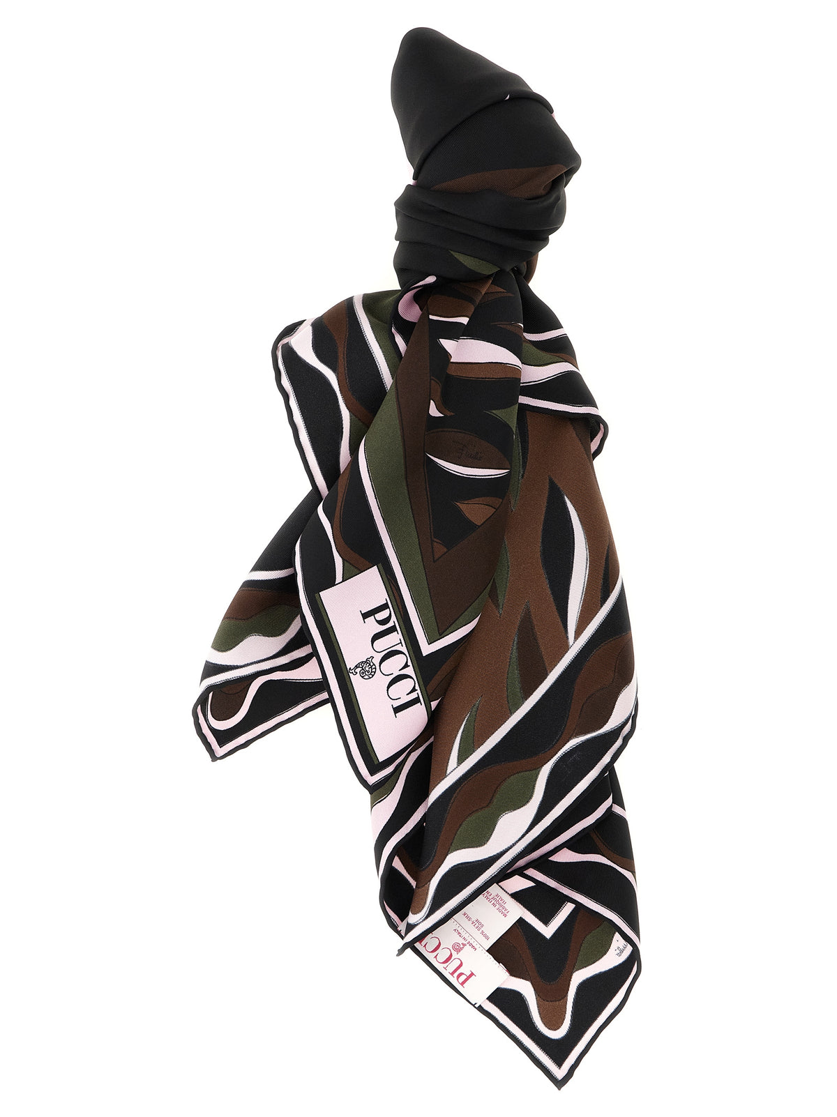 Emilio Pucci Multicolor Silk Women's Scarf