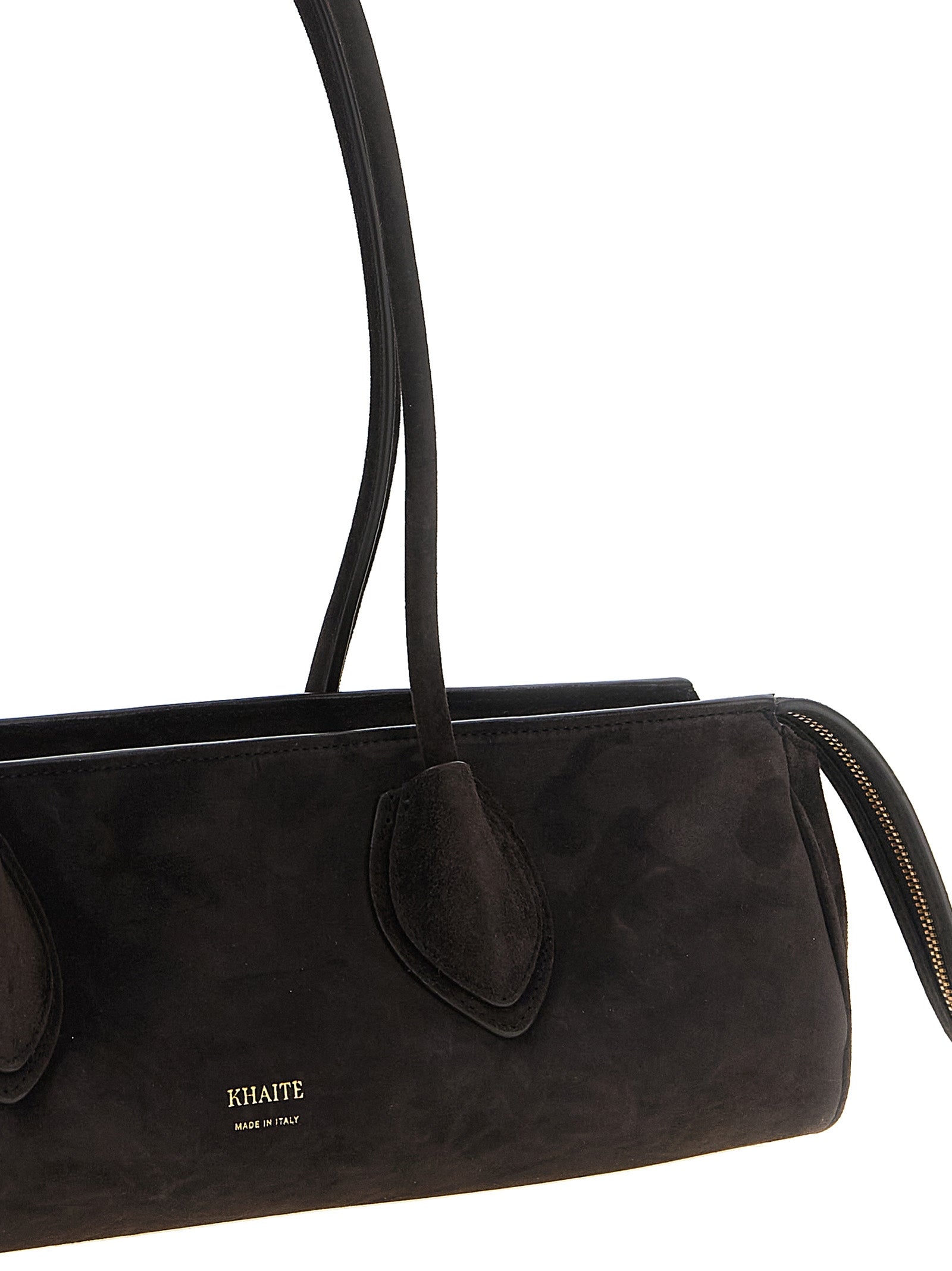 Khaite Brown Calfskin Shoulder Women's Bag