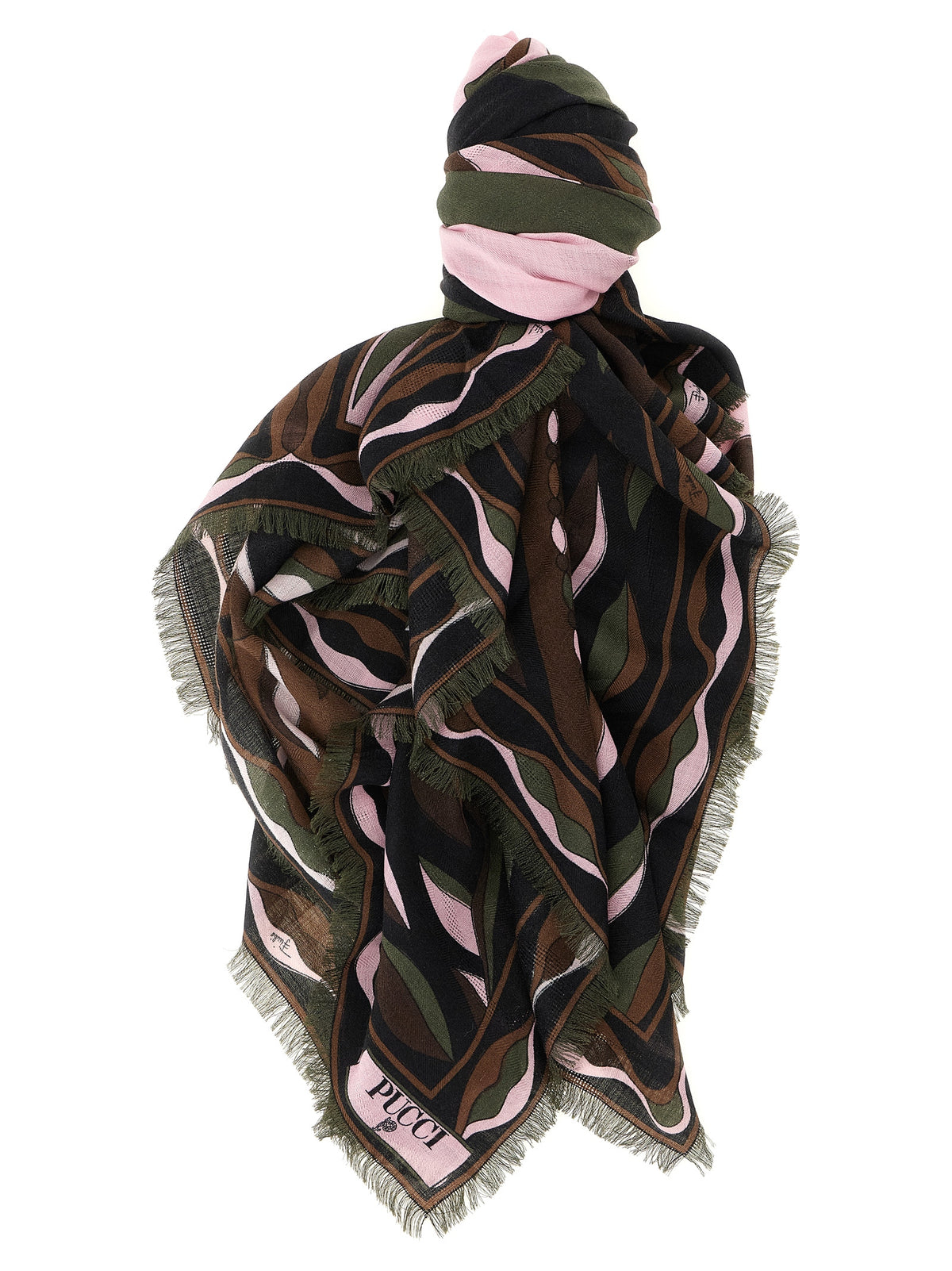 Emilio Pucci Multicolor Silk Women's Scarf