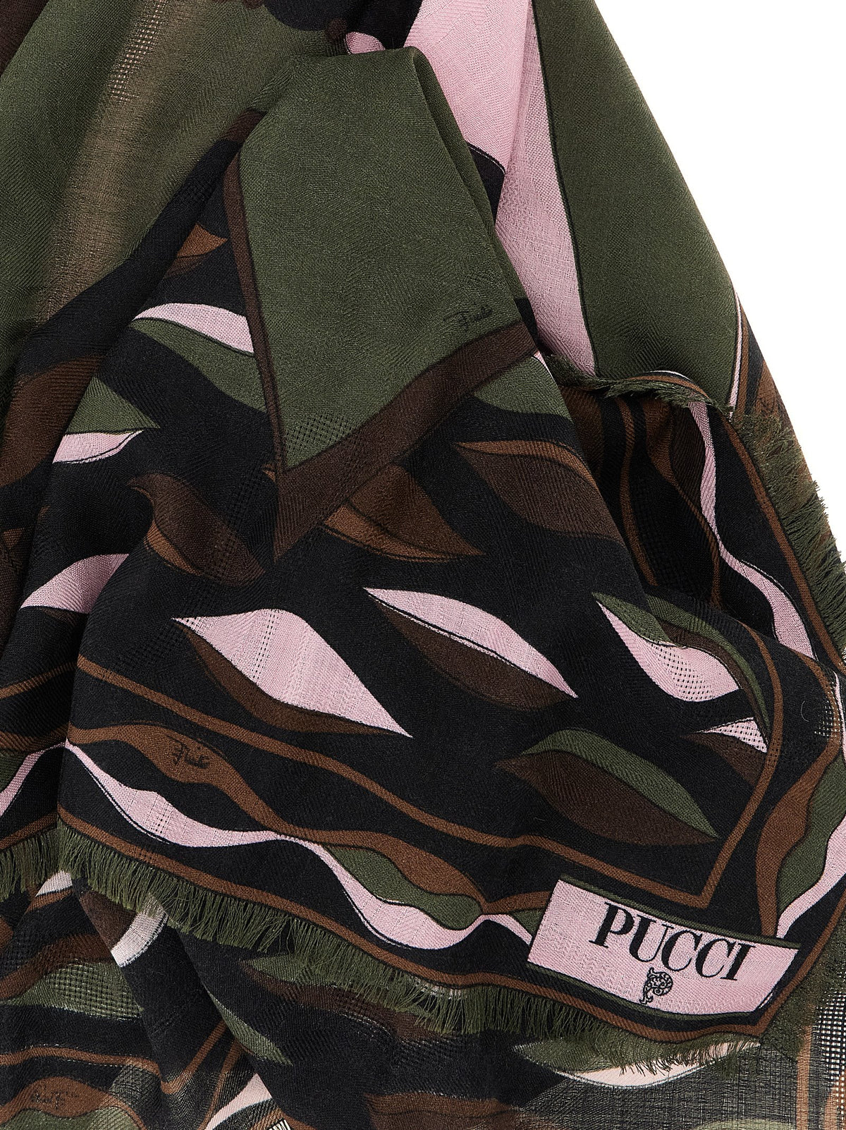 Emilio Pucci Multicolor Silk Women's Scarf
