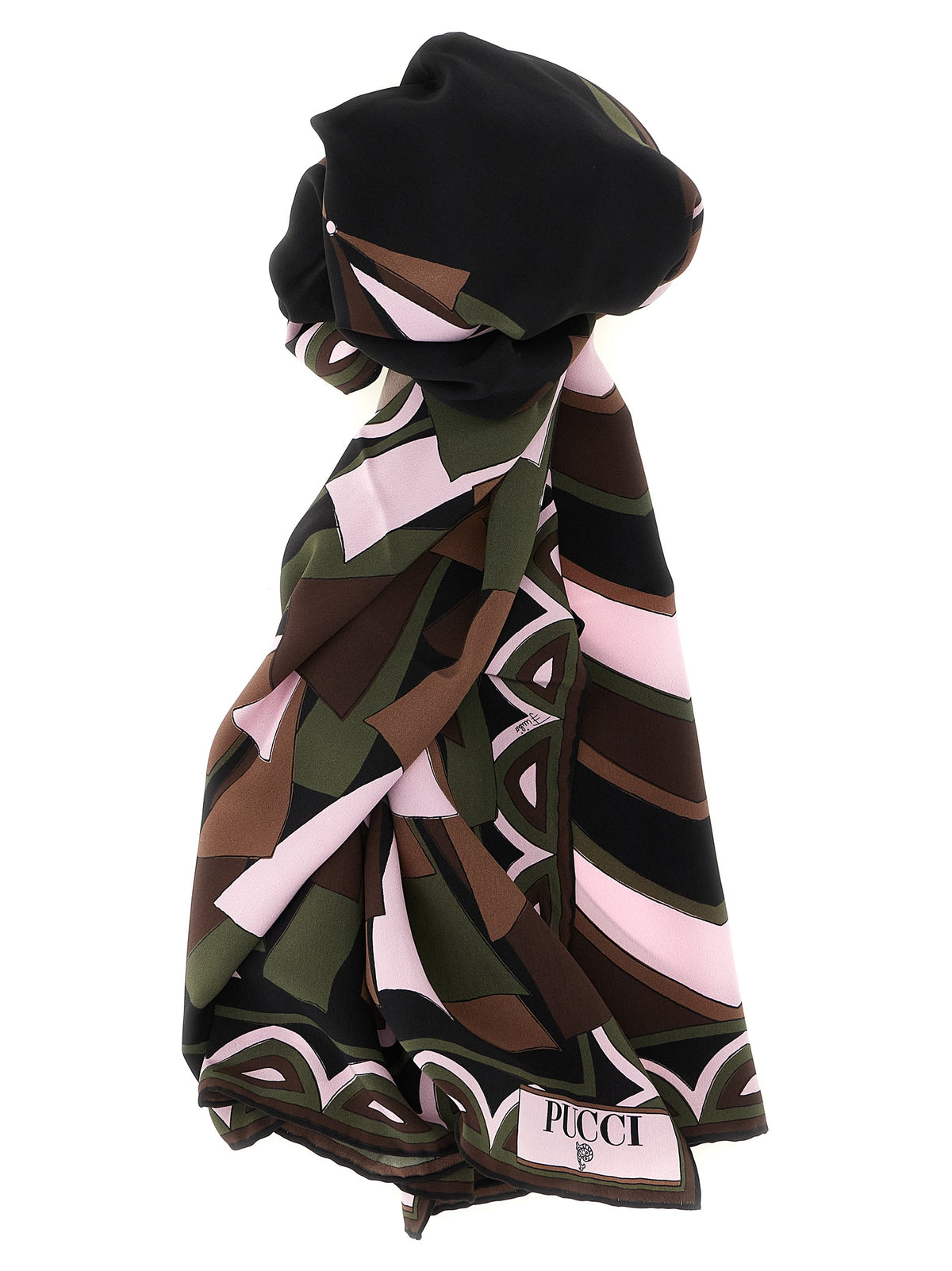 Emilio Pucci Multicolor Silk Women's Scarf