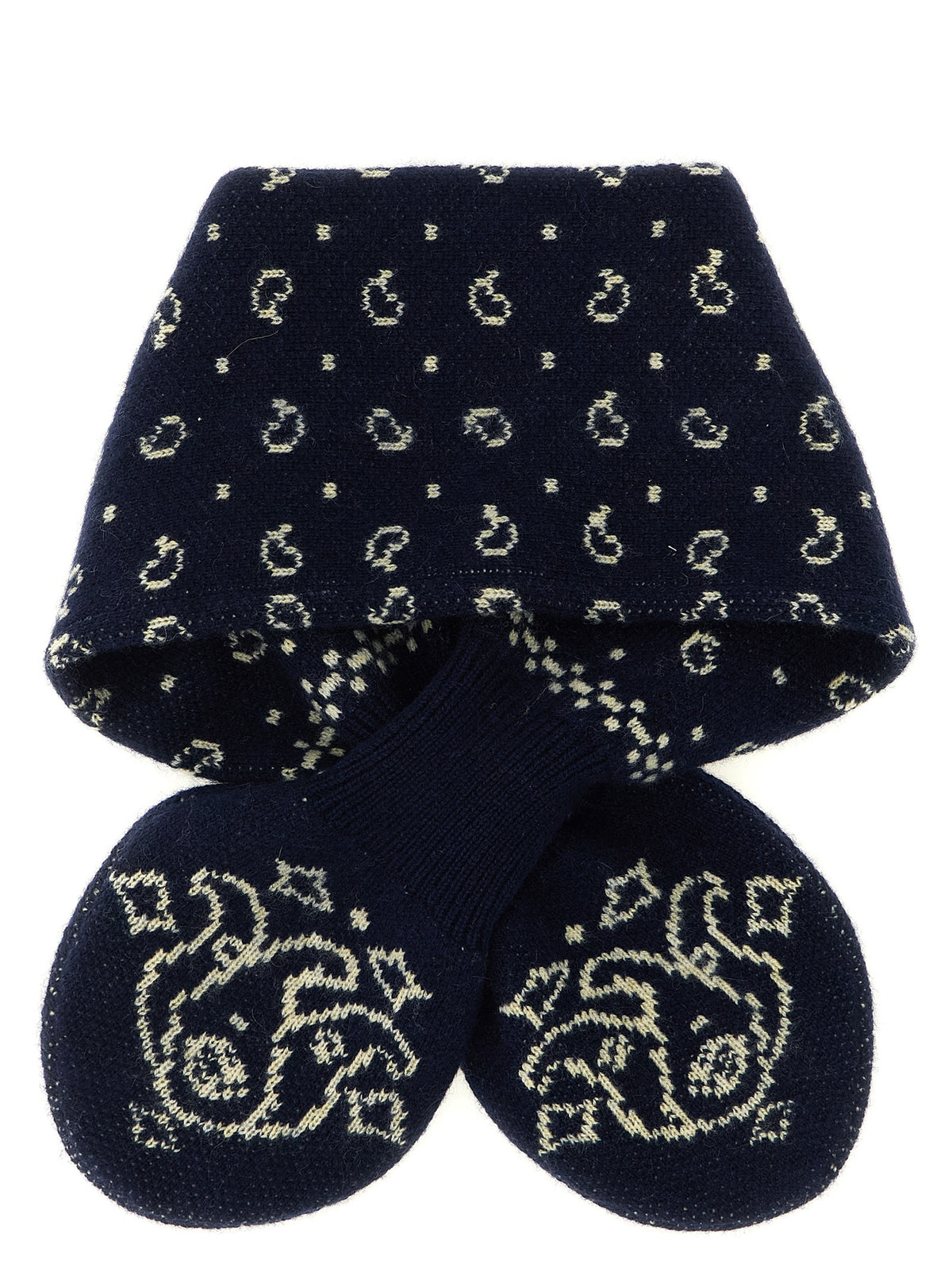 Guest in Residence Blue Wool Women's Foulard