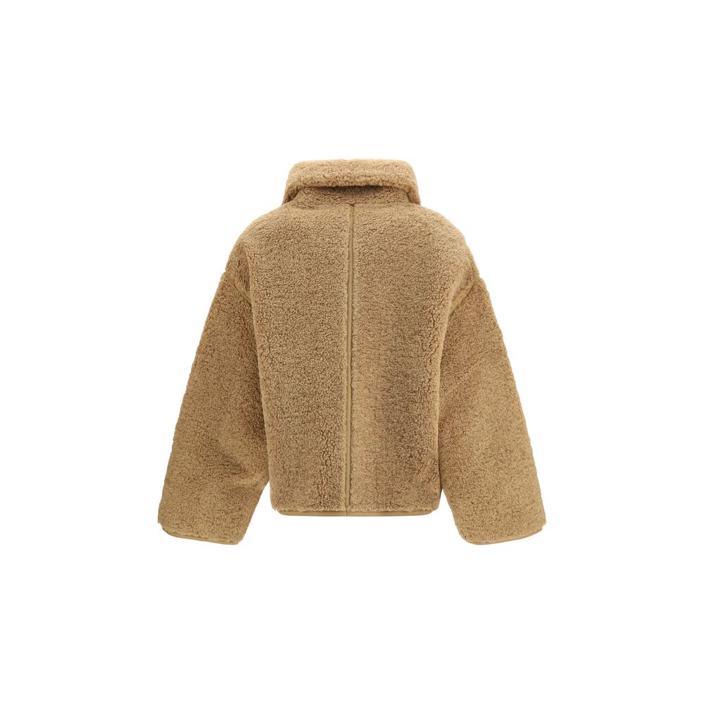 PINKO Beige Polyester Shell Women's Jacket
