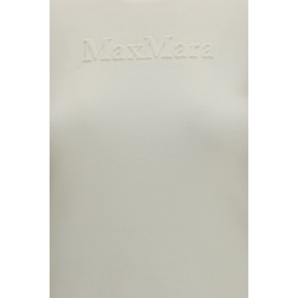 Max Mara White Wool Oves Aries Women's Sweatshirt