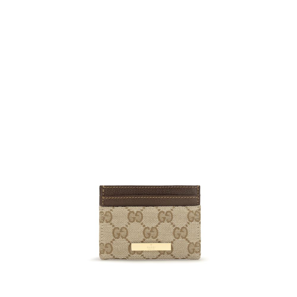 Gucci Beige Fabric Women's Wallet