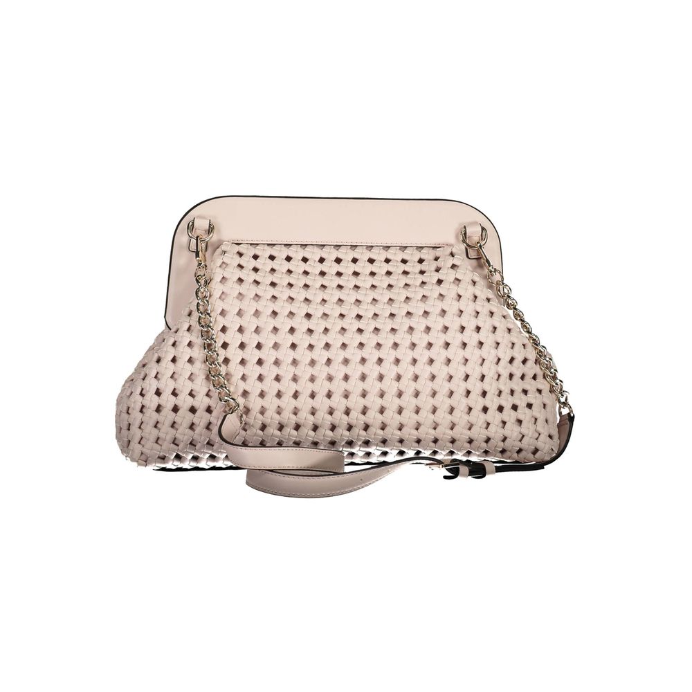 Guess Jeans Pink Polyurethane Women's Women's Handbag