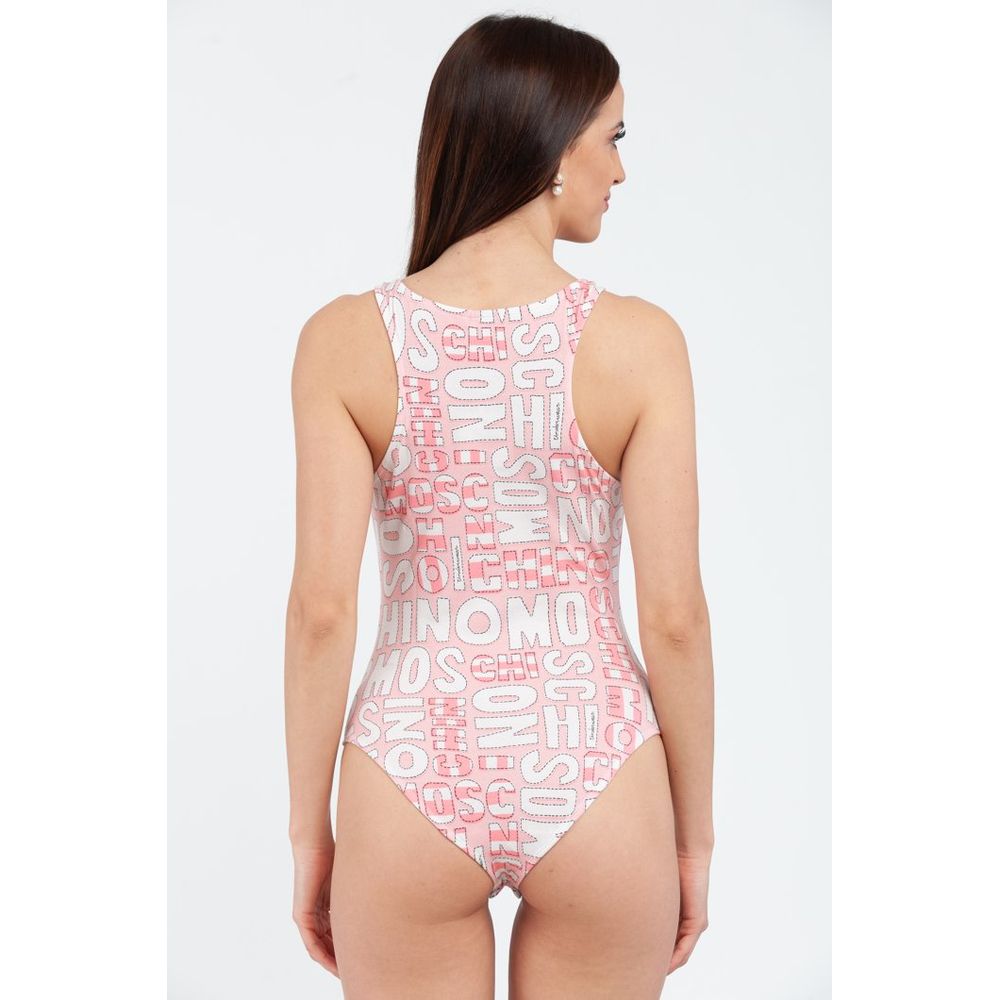 Moschino Multicolor Cotton One-Piece Women's Swimsuit