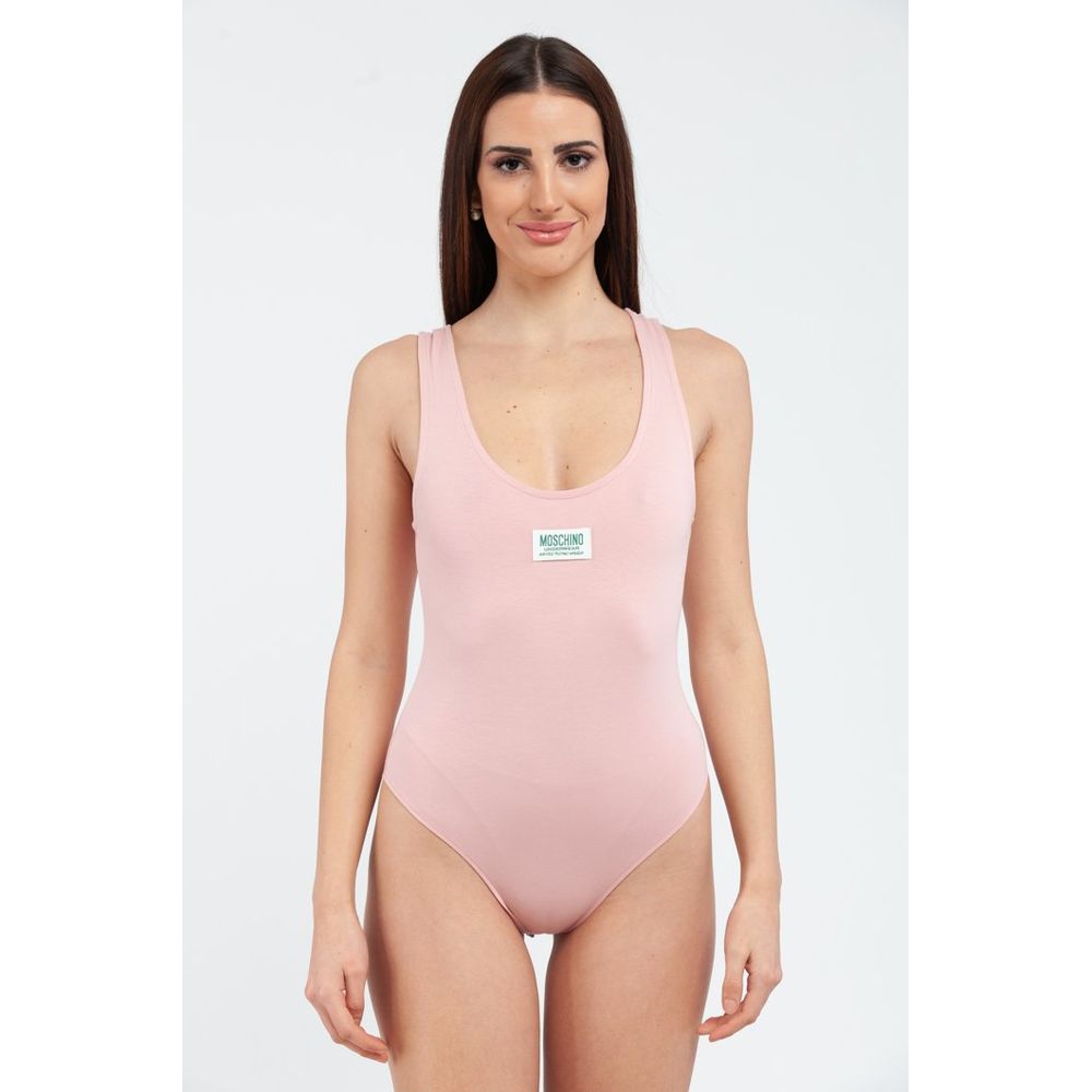 Moschino Multicolor Cotton One-Piece Women's Swimsuit