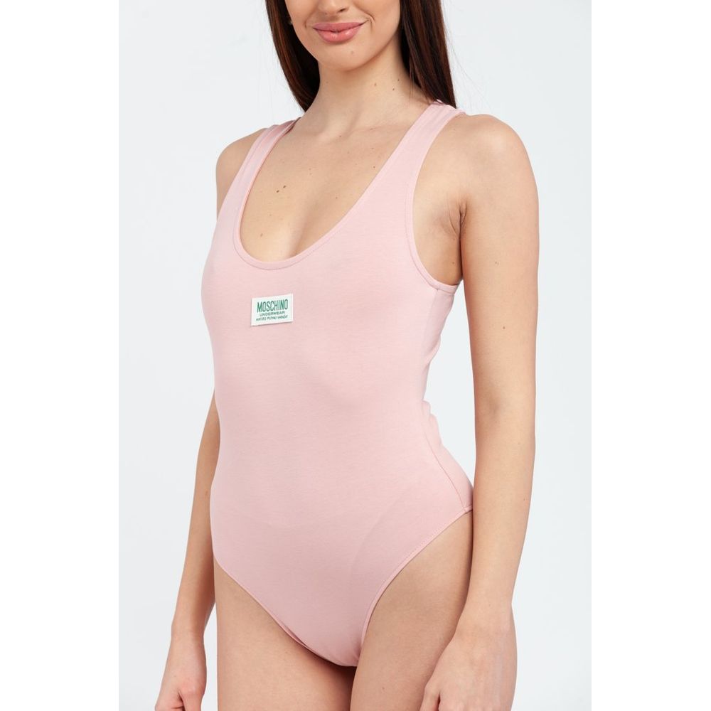 Moschino Multicolor Cotton One-Piece Women's Swimsuit