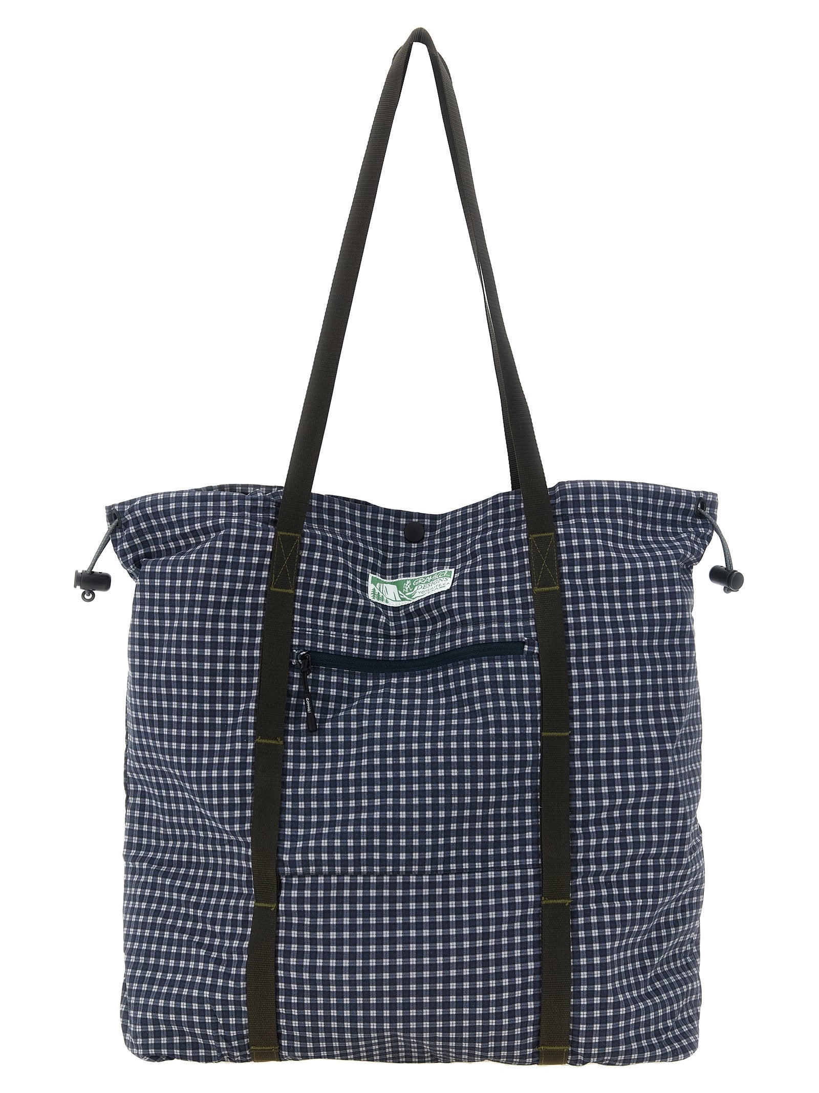 Gramicci Blue Nylon Tote Men's Bag