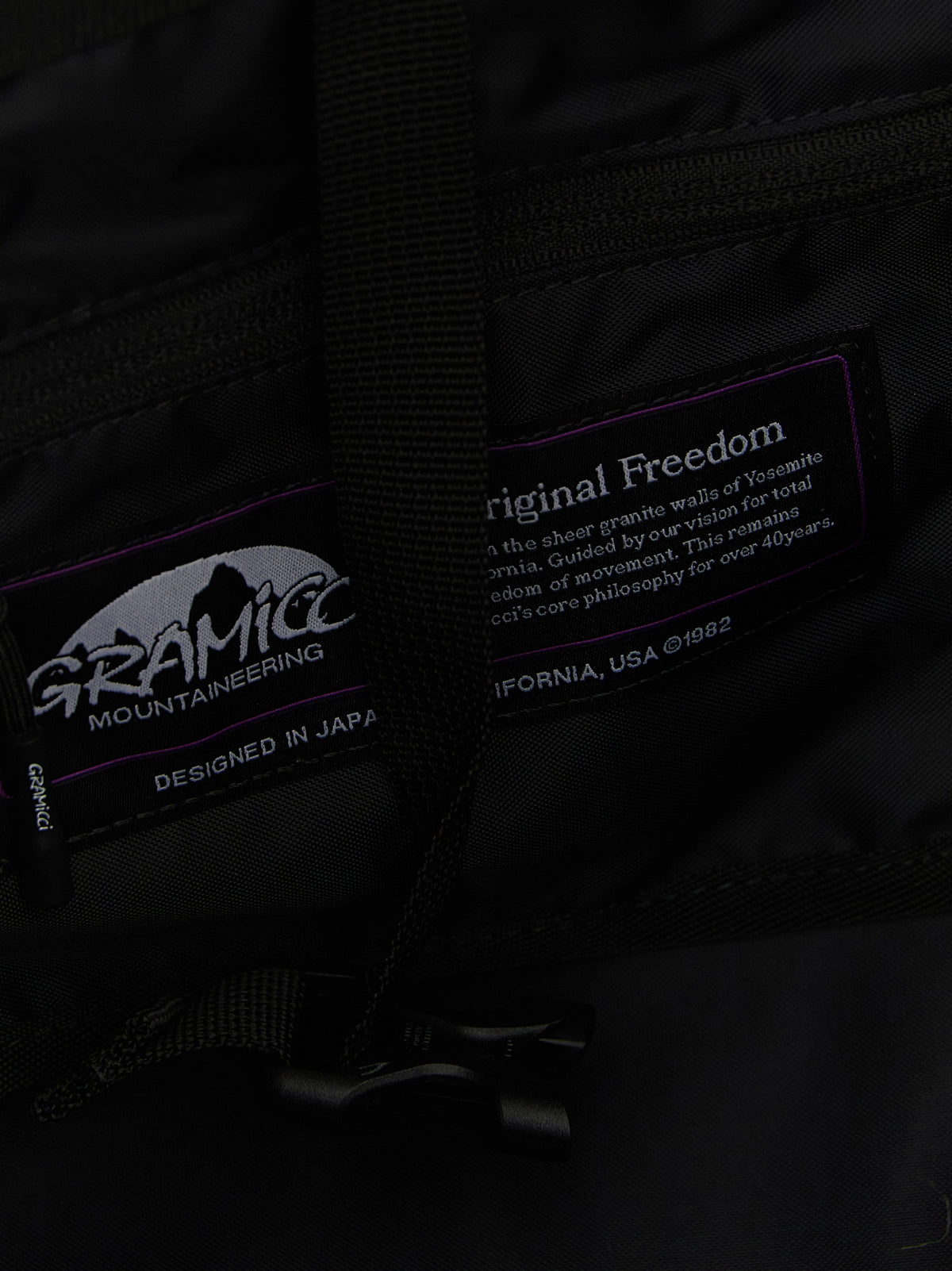 Gramicci Black Nylon Tote Men's Bag