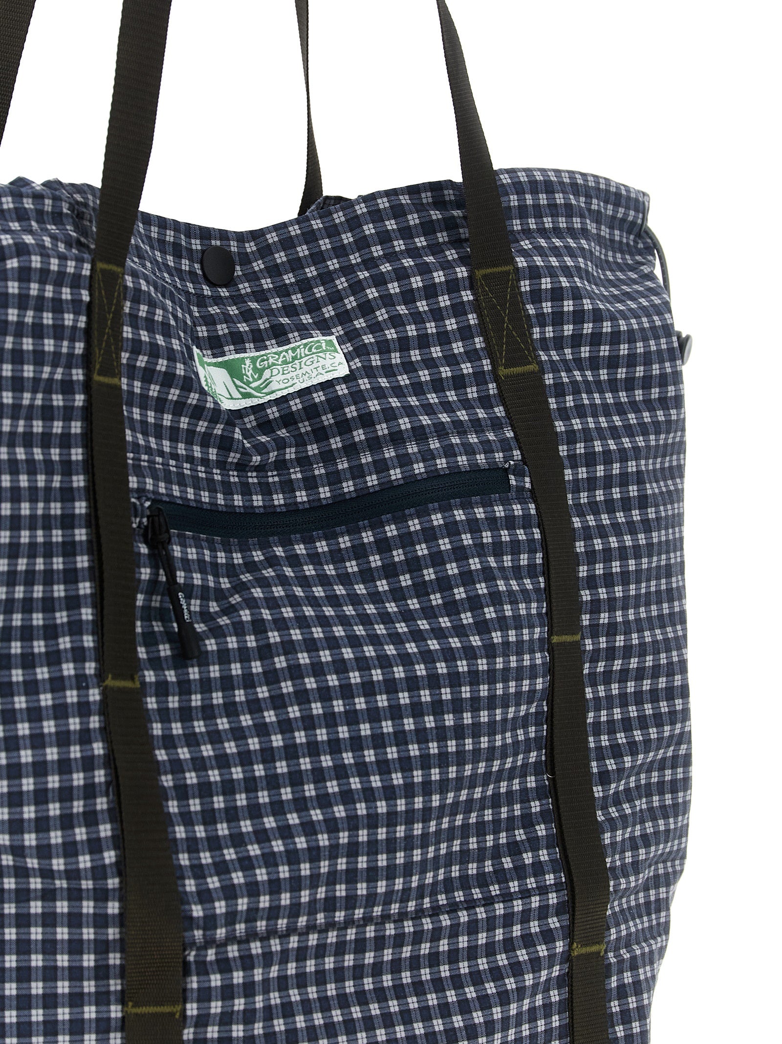 Gramicci Blue Nylon Tote Men's Bag
