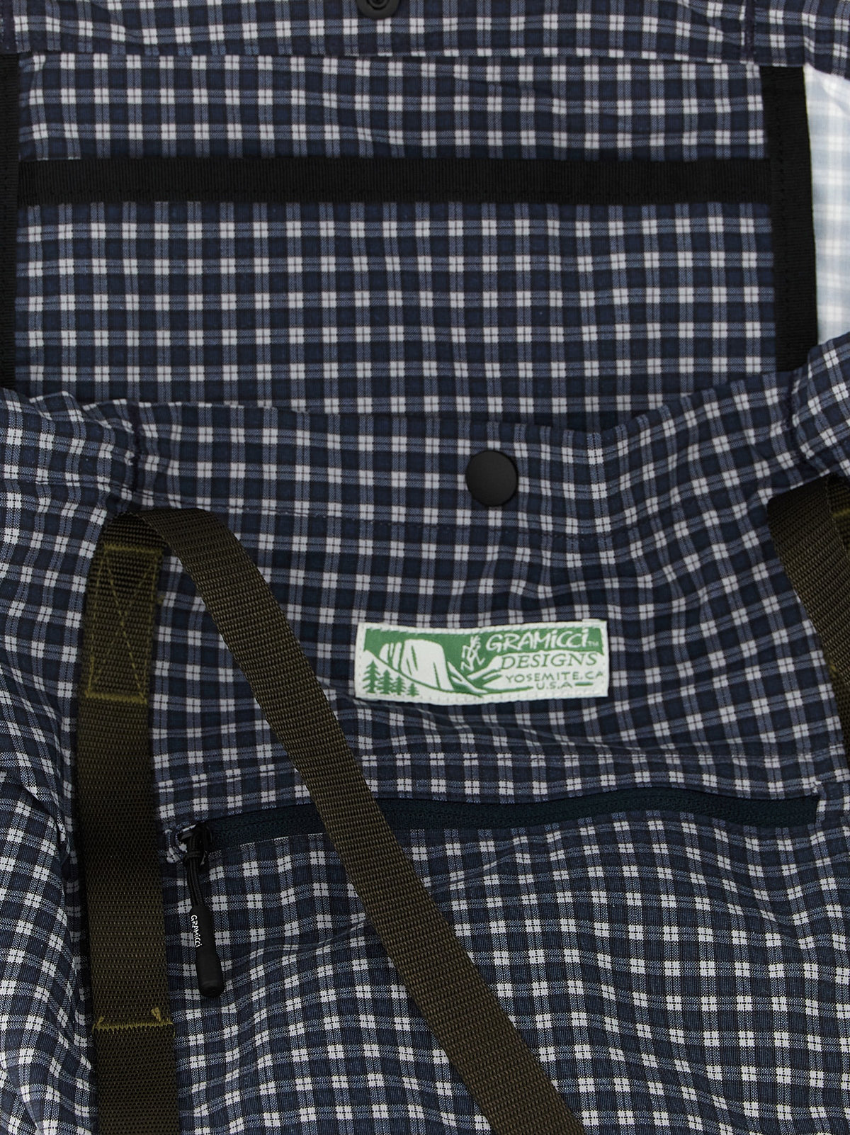 Gramicci Blue Nylon Tote Men's Bag