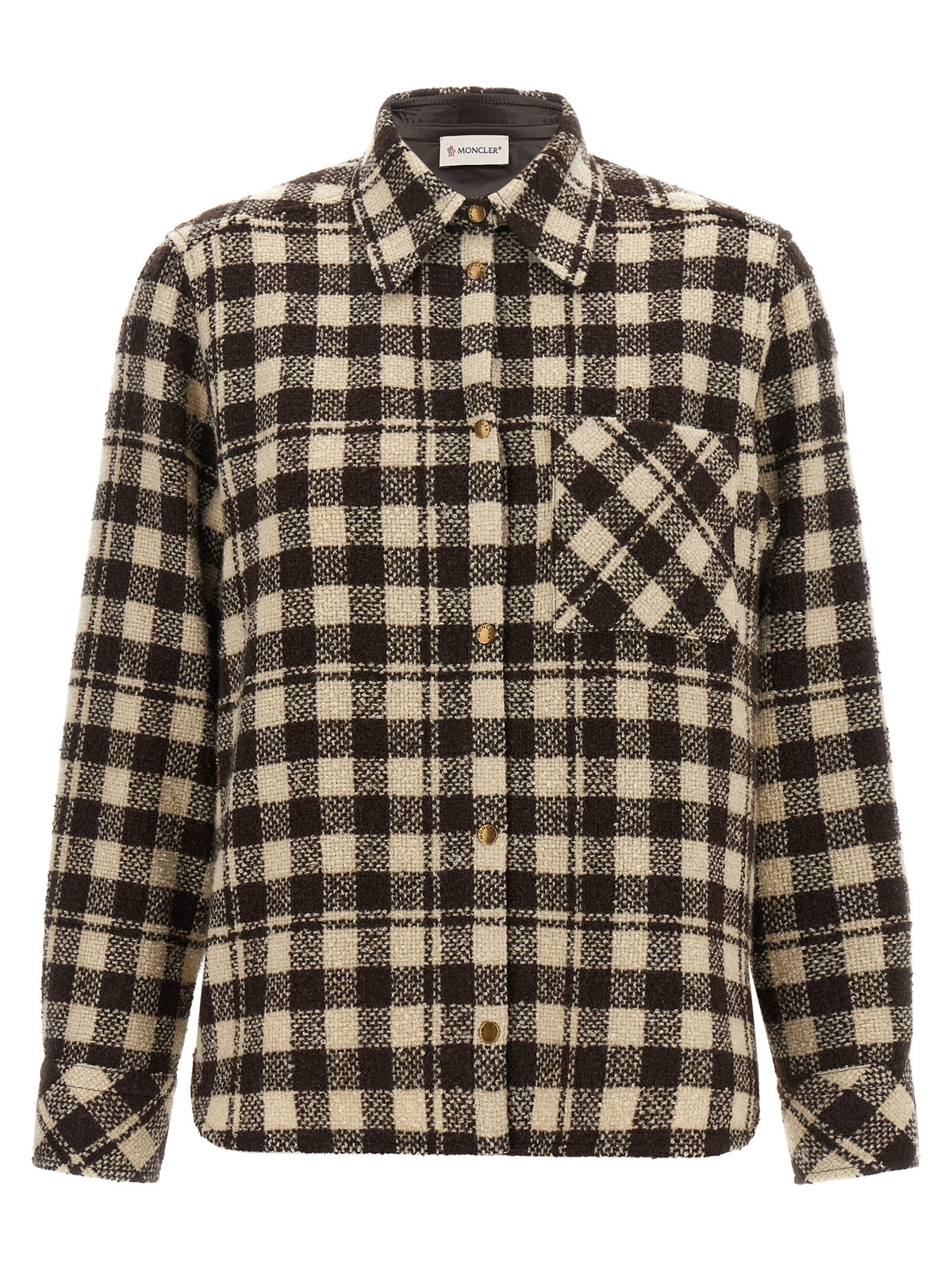 Moncler Brown Wool Women's Blouse