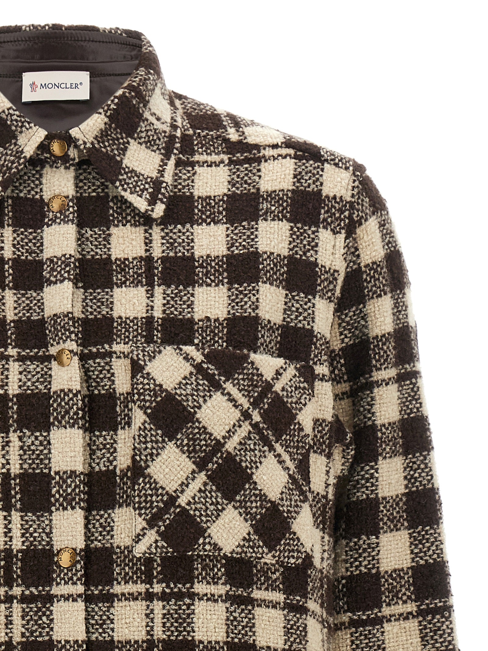 Moncler Brown Wool Women's Blouse