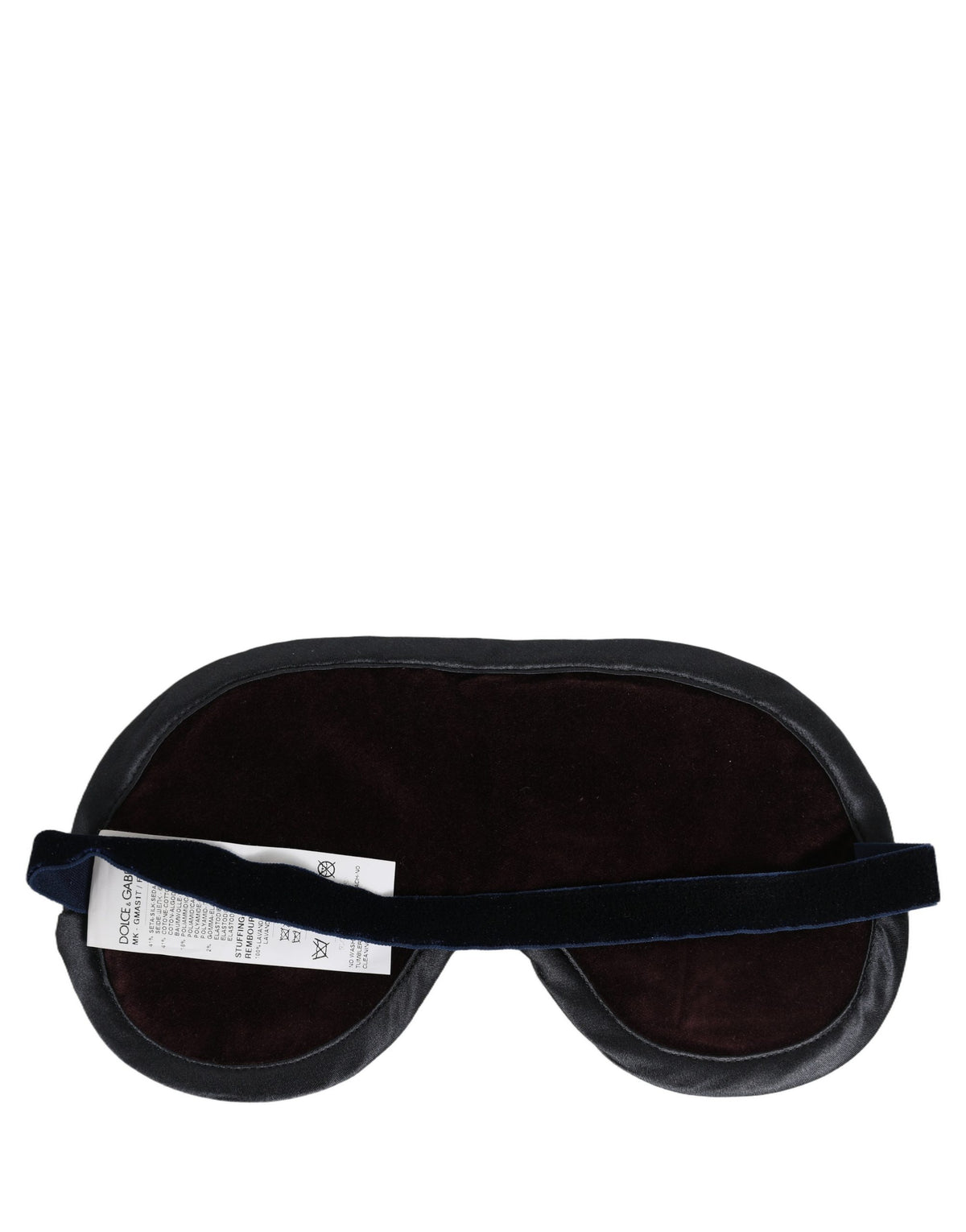 Dolce & Gabbana Multicolor Patterned Cotton Blend Sleep Men's Mask