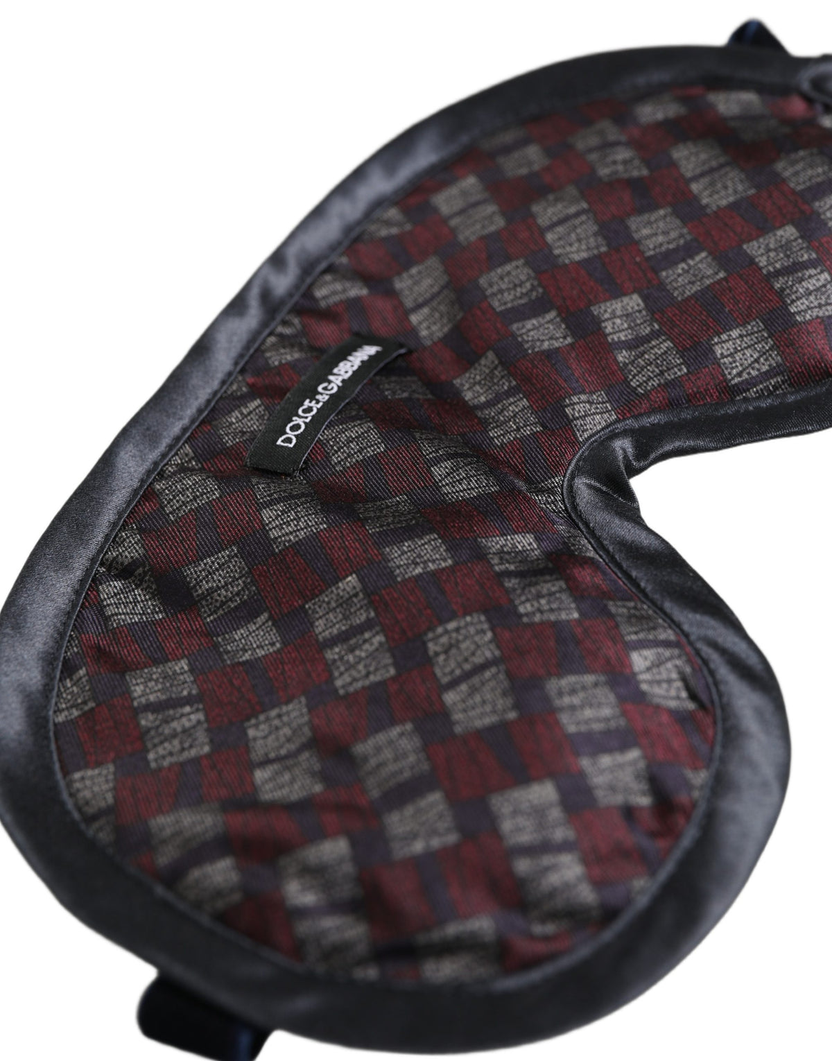 Dolce & Gabbana Multicolor Patterned Cotton Blend Sleep Men's Mask