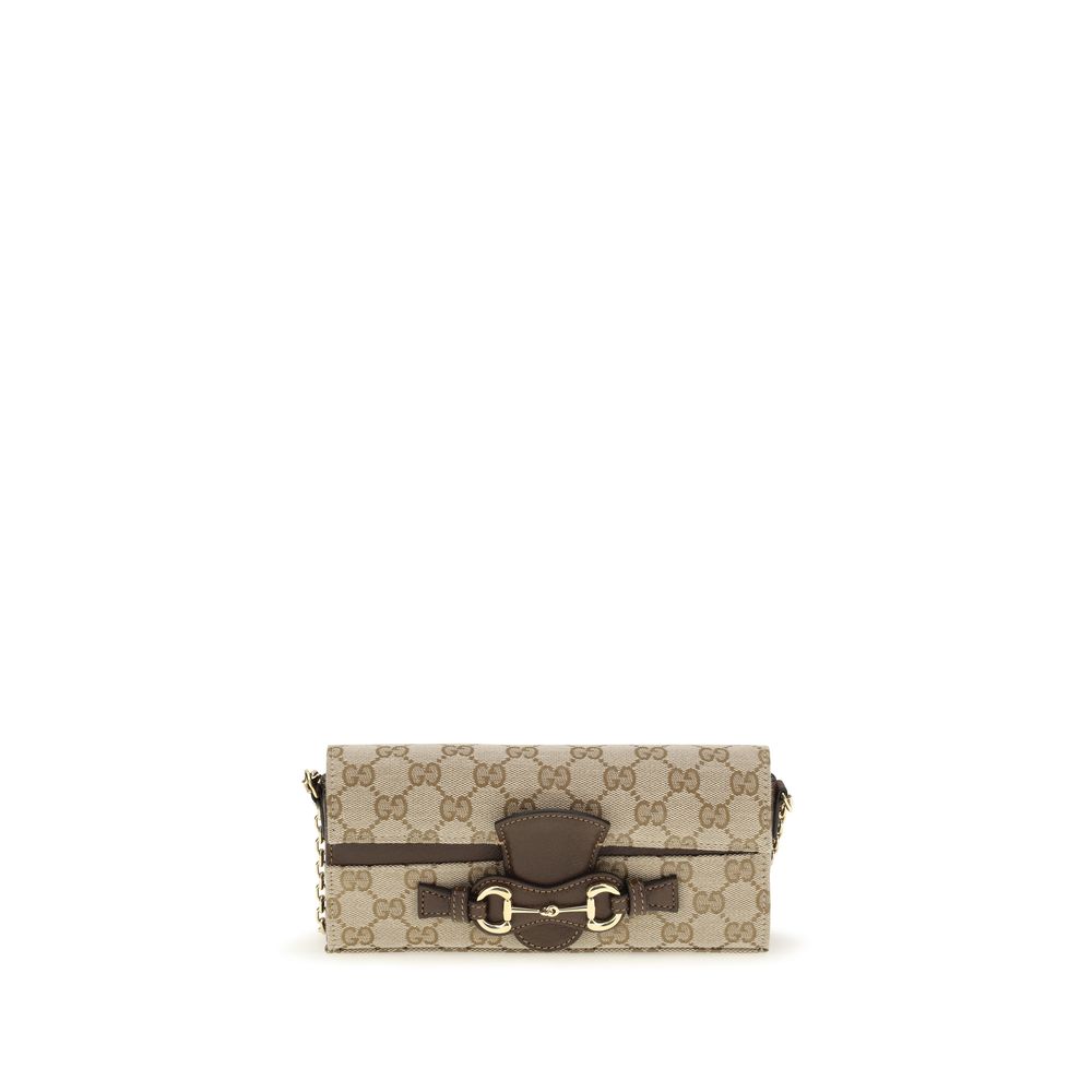 Gucci Beige Fabric Women's Wallet