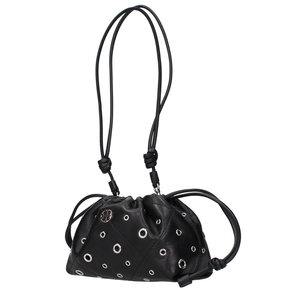 Tory Burch Black Leather Shoulder Women's Bag