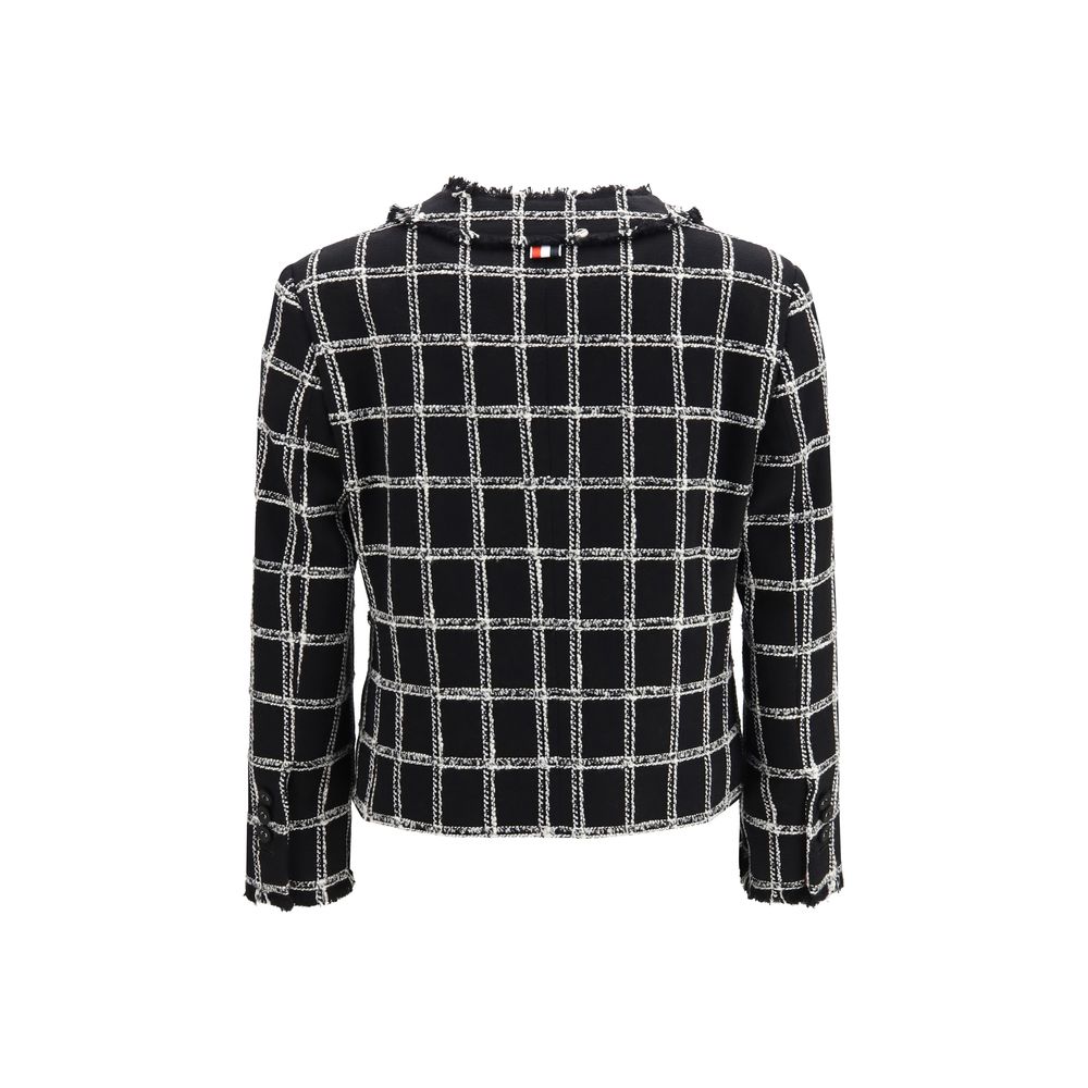 Thom Browne Black Cotton Women's Jacket