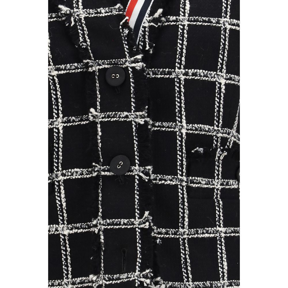 Thom Browne Black Cotton Women's Jacket