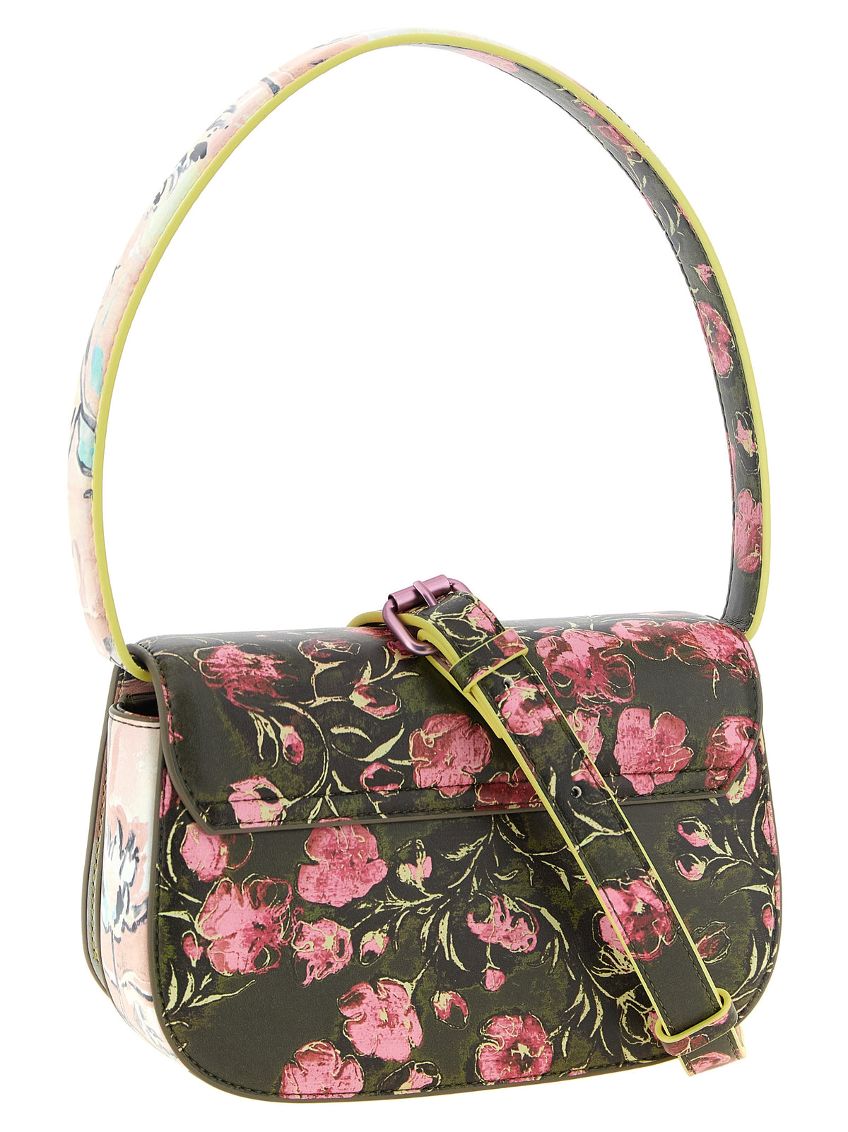 Diesel Multicolor Polyethylene Shoulder Women's Bag