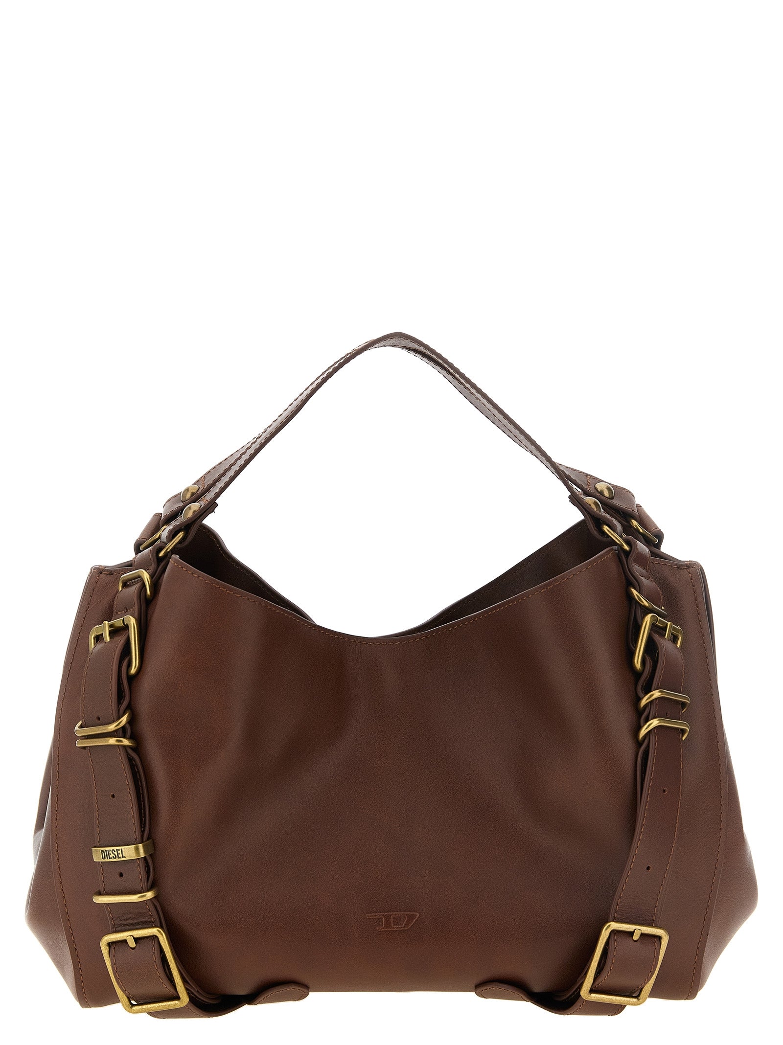 Diesel Brown Other Fibres Women's Handbag