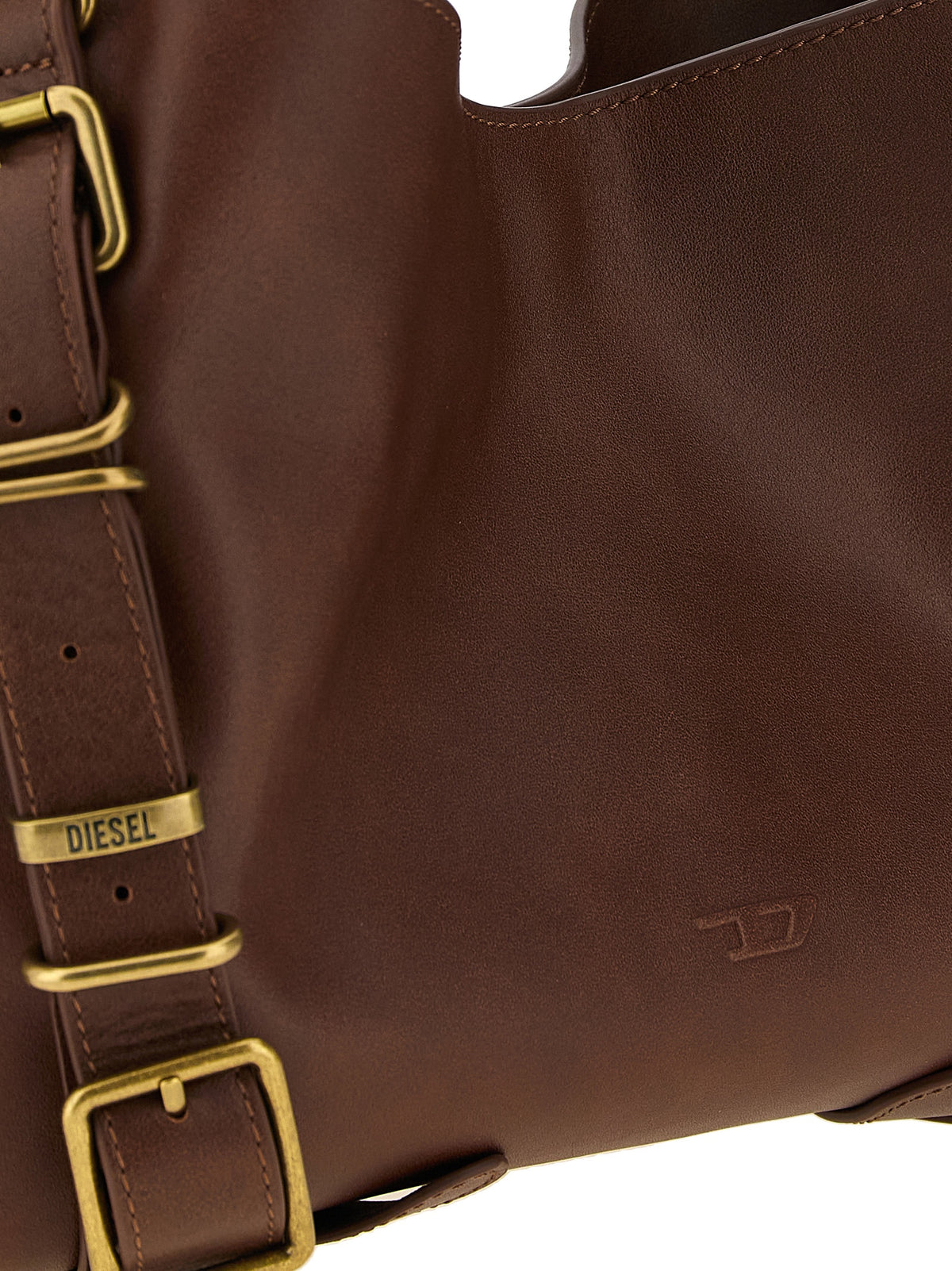 Diesel Brown Other Fibres Women's Handbag