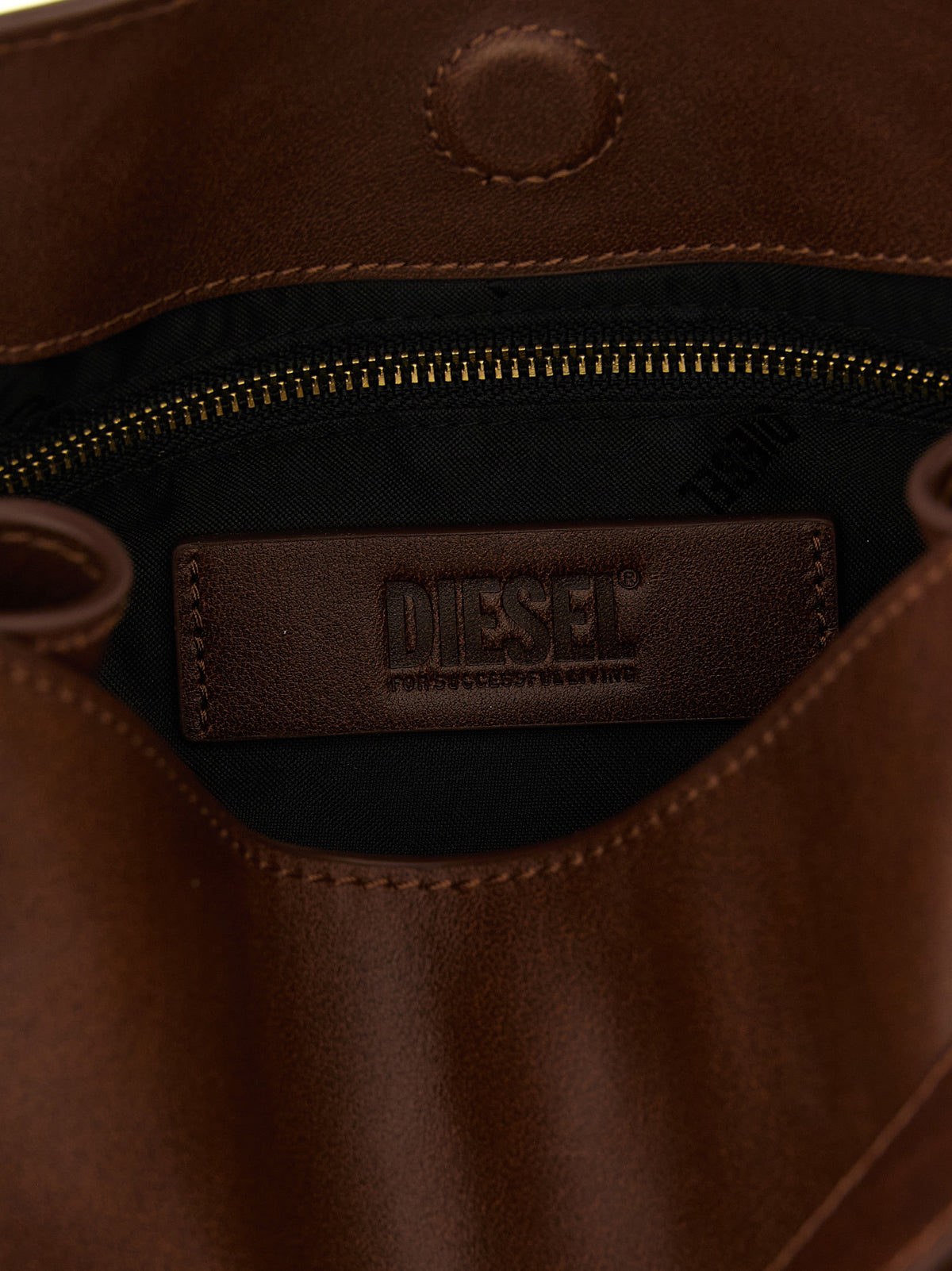 Diesel Brown Other Fibres Women's Handbag
