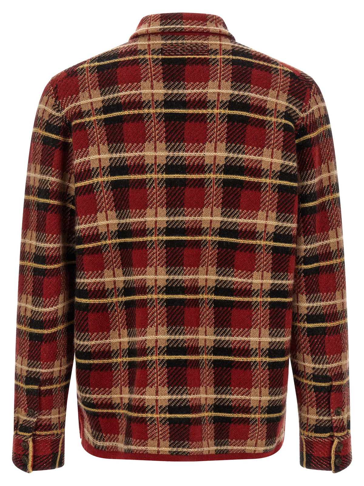 Guest in Residence Red Cashmere Men's Blouse